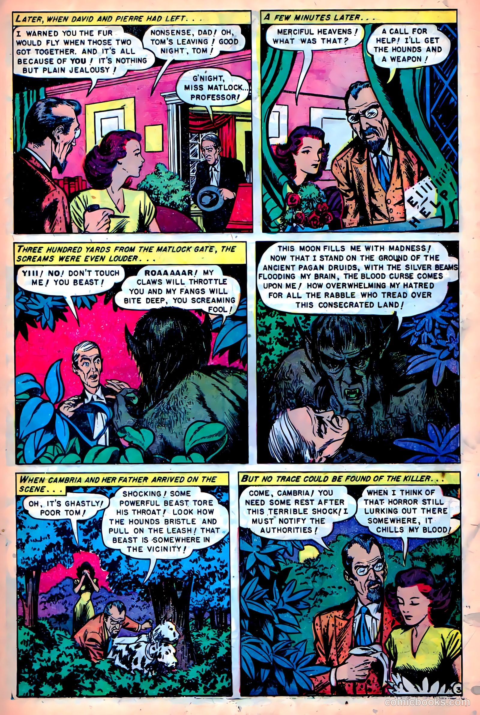 Web of Mystery #5 (1951) — page 21 of 36