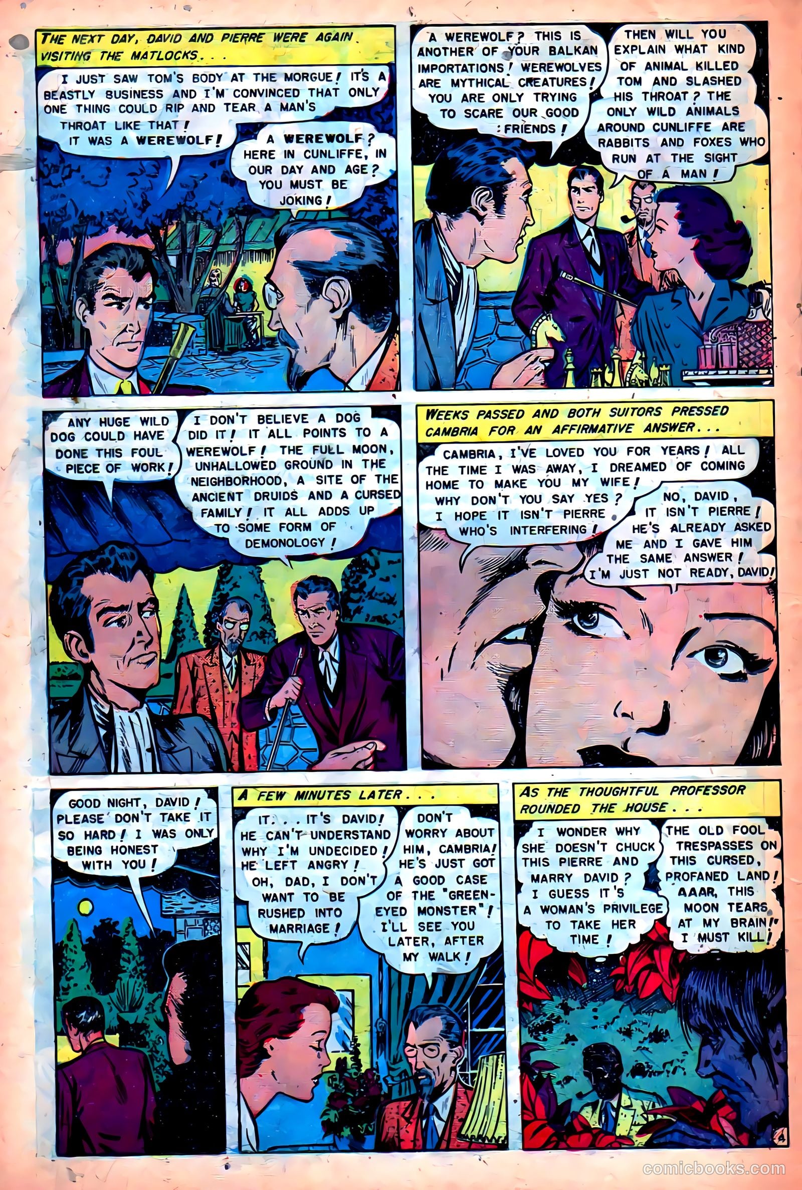 Web of Mystery #5 (1951) — page 22 of 36