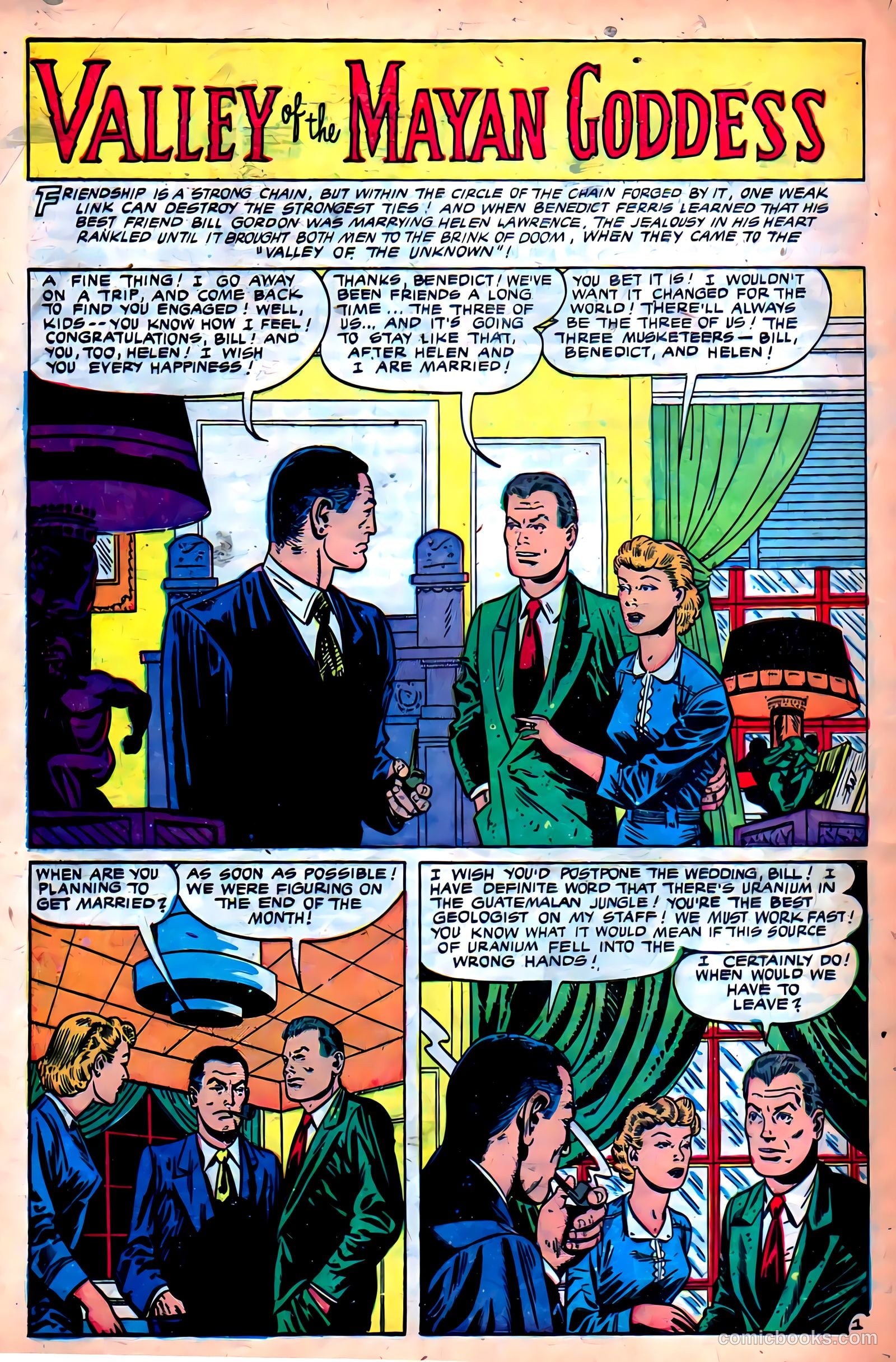 Web of Mystery #5 (1951) — page 28 of 36
