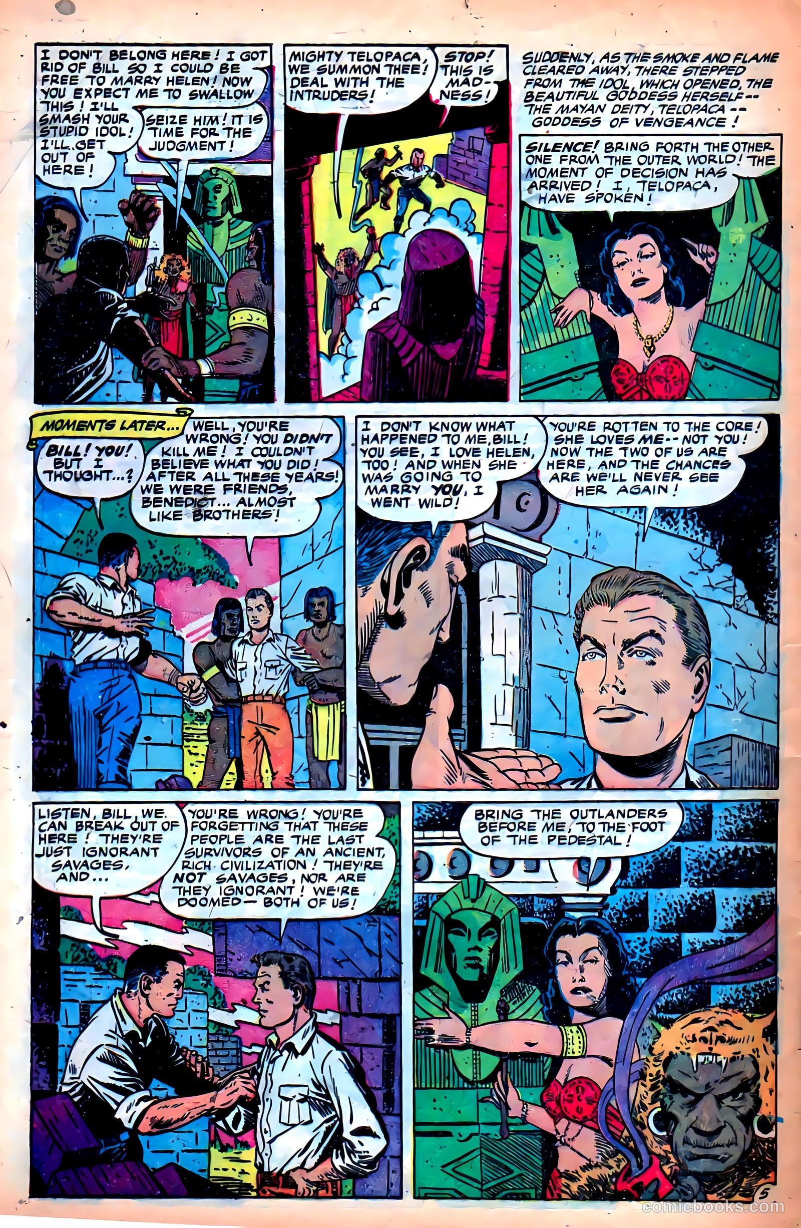 Web of Mystery #5 (1951) — page 32 of 36