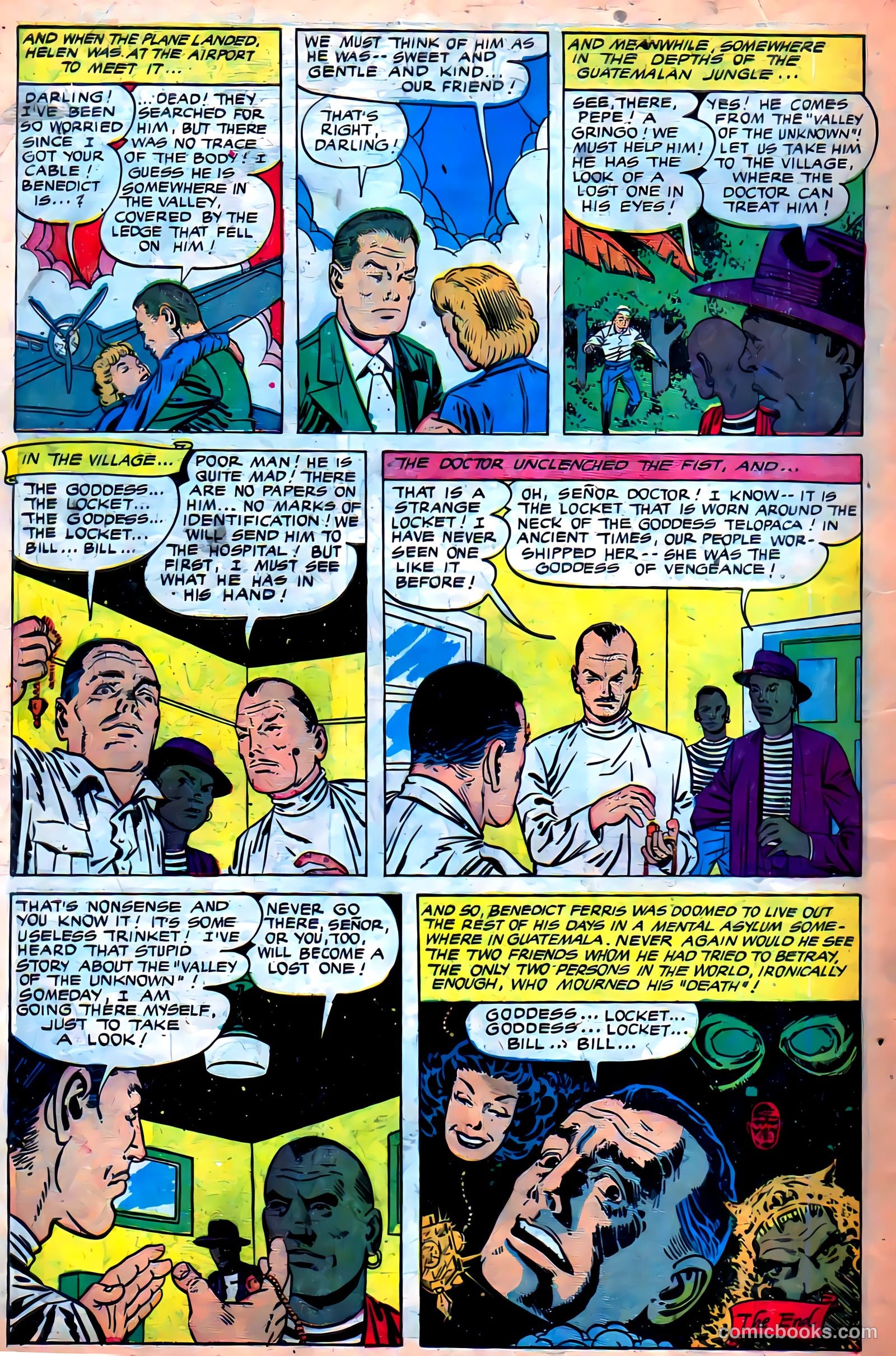 Web of Mystery #5 (1951) — page 34 of 36