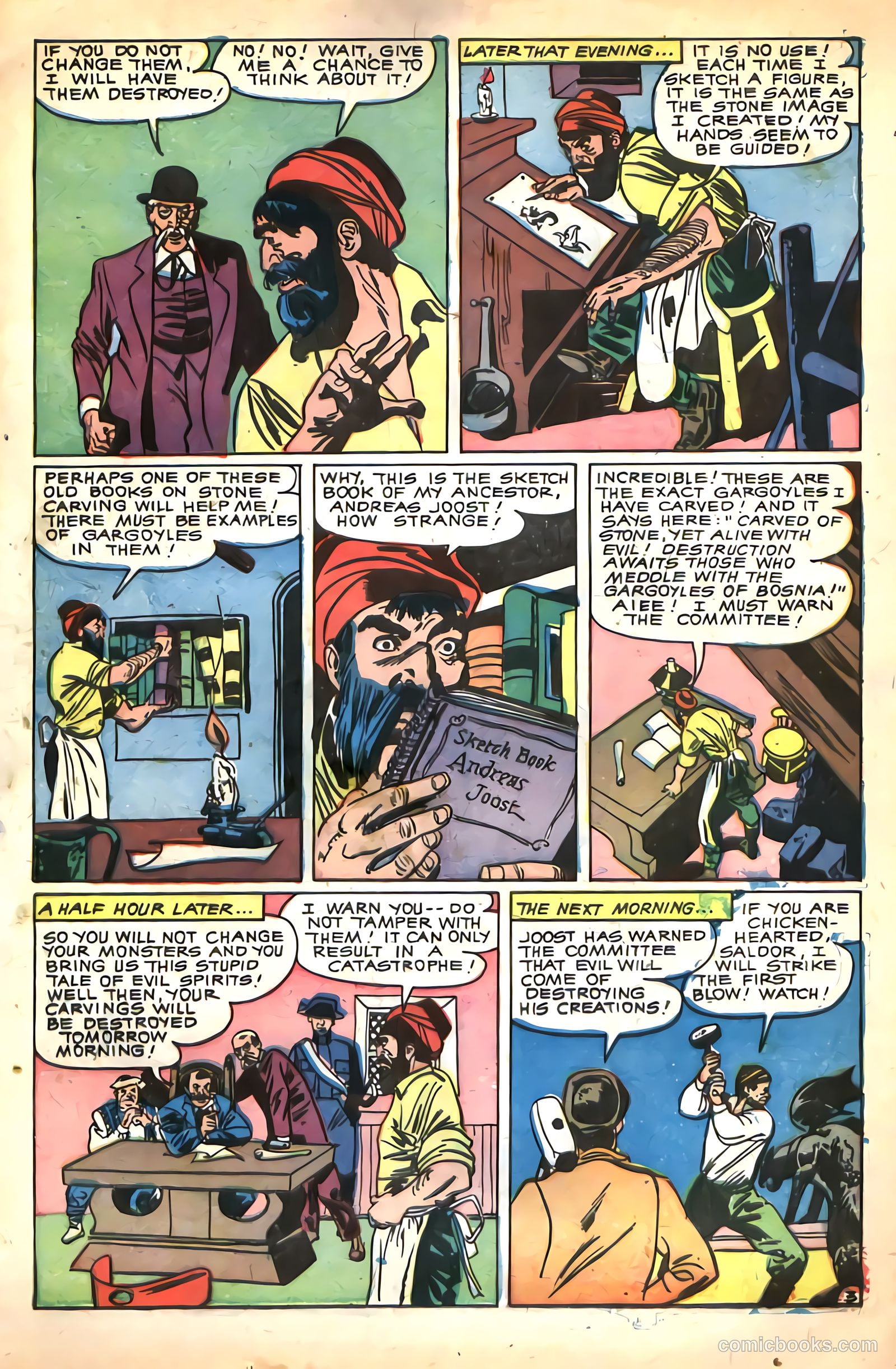Web of Mystery #6 (1951) — page 13 of 36