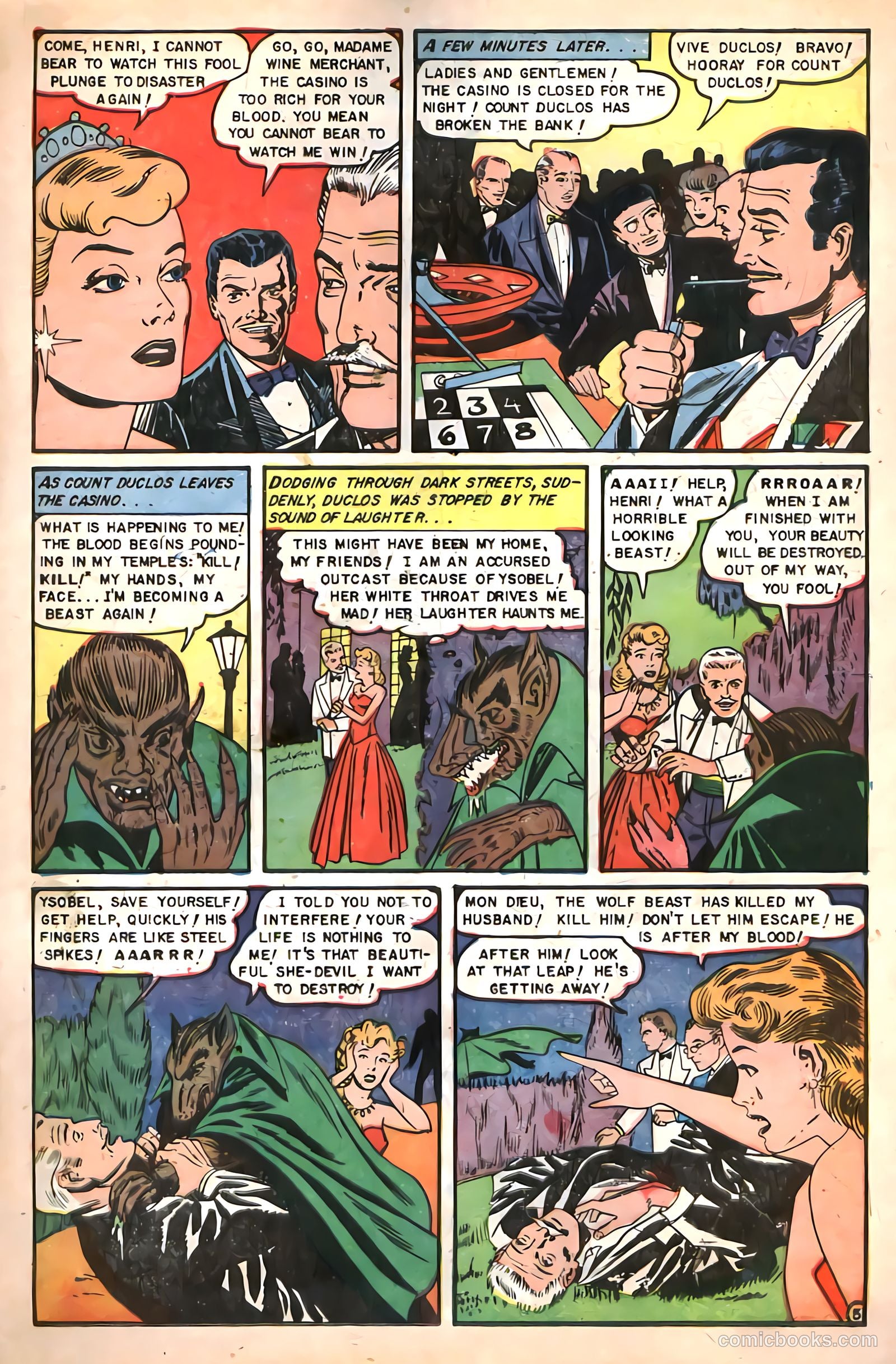 Web of Mystery #6 (1951) — page 23 of 36