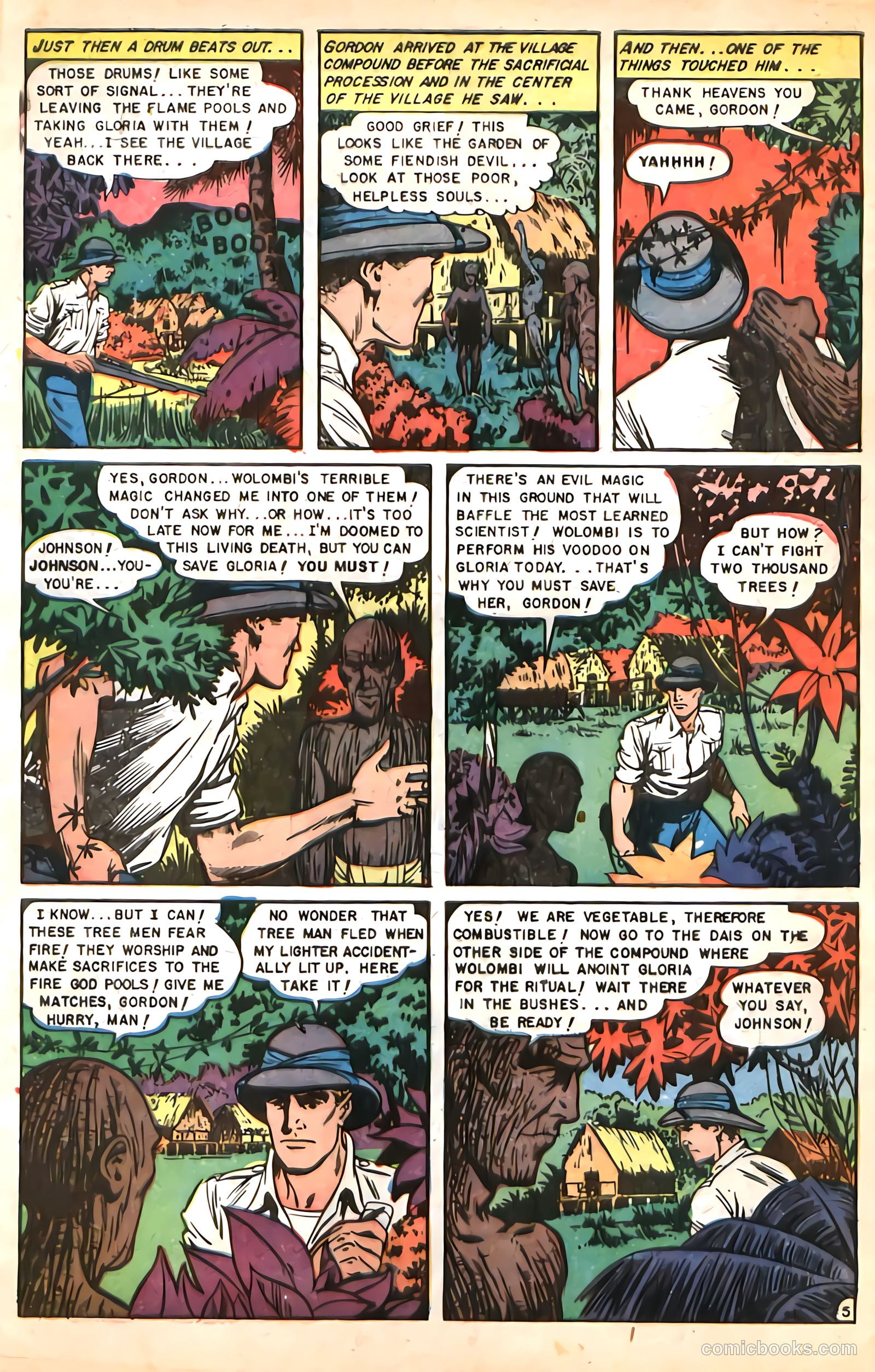 Web of Mystery #6 (1951) — page 32 of 36