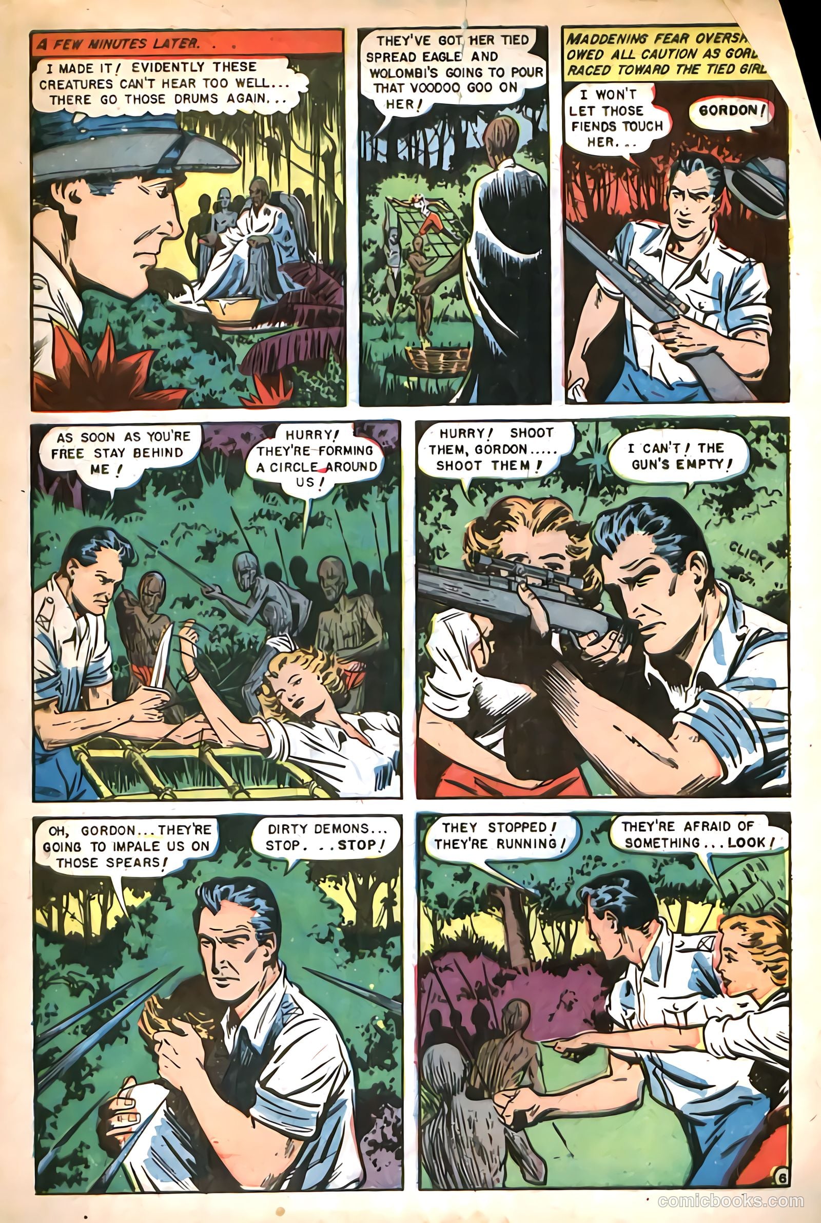 Web of Mystery #6 (1951) — page 33 of 36