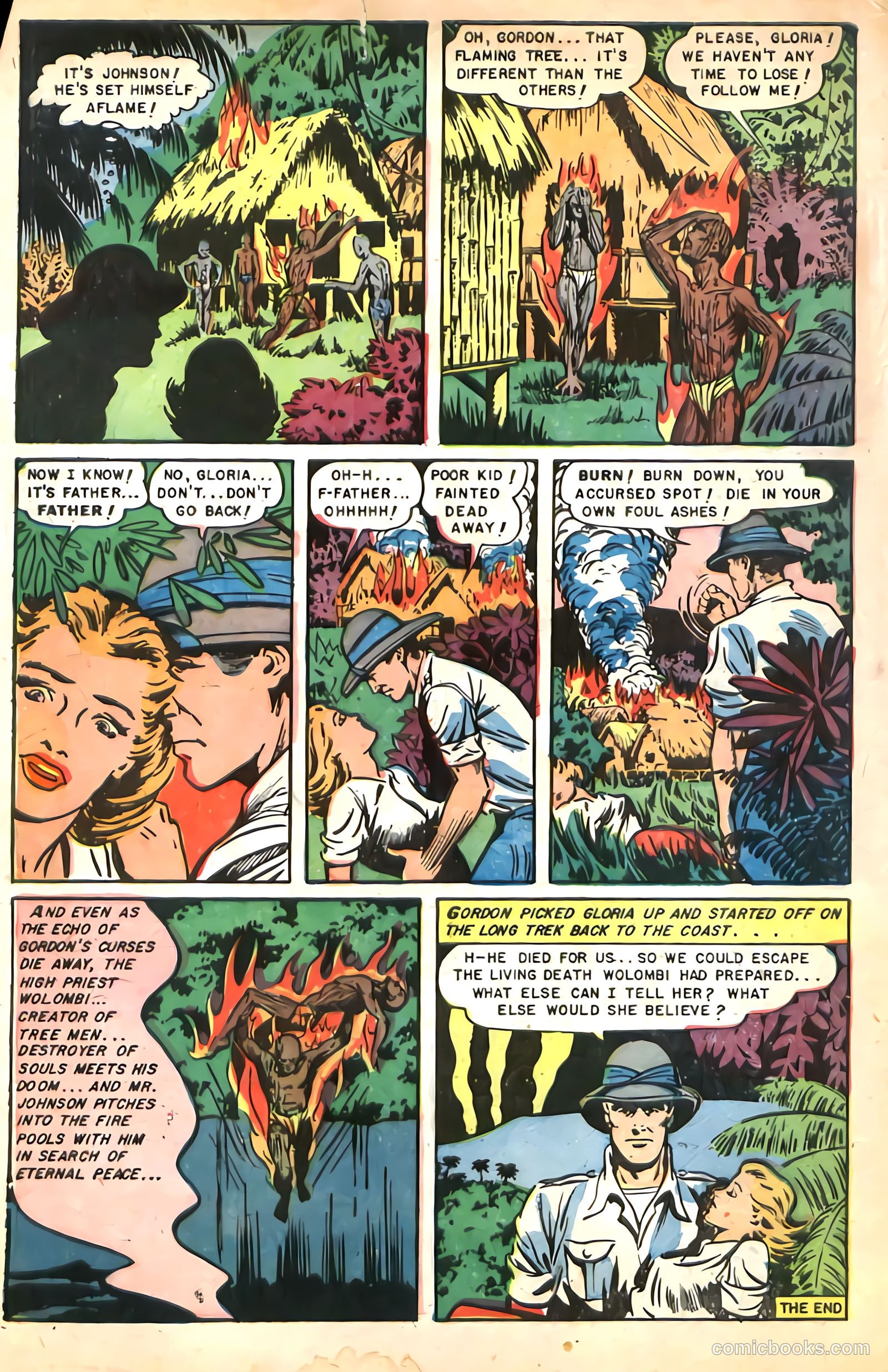 Web of Mystery #6 (1951) — page 34 of 36