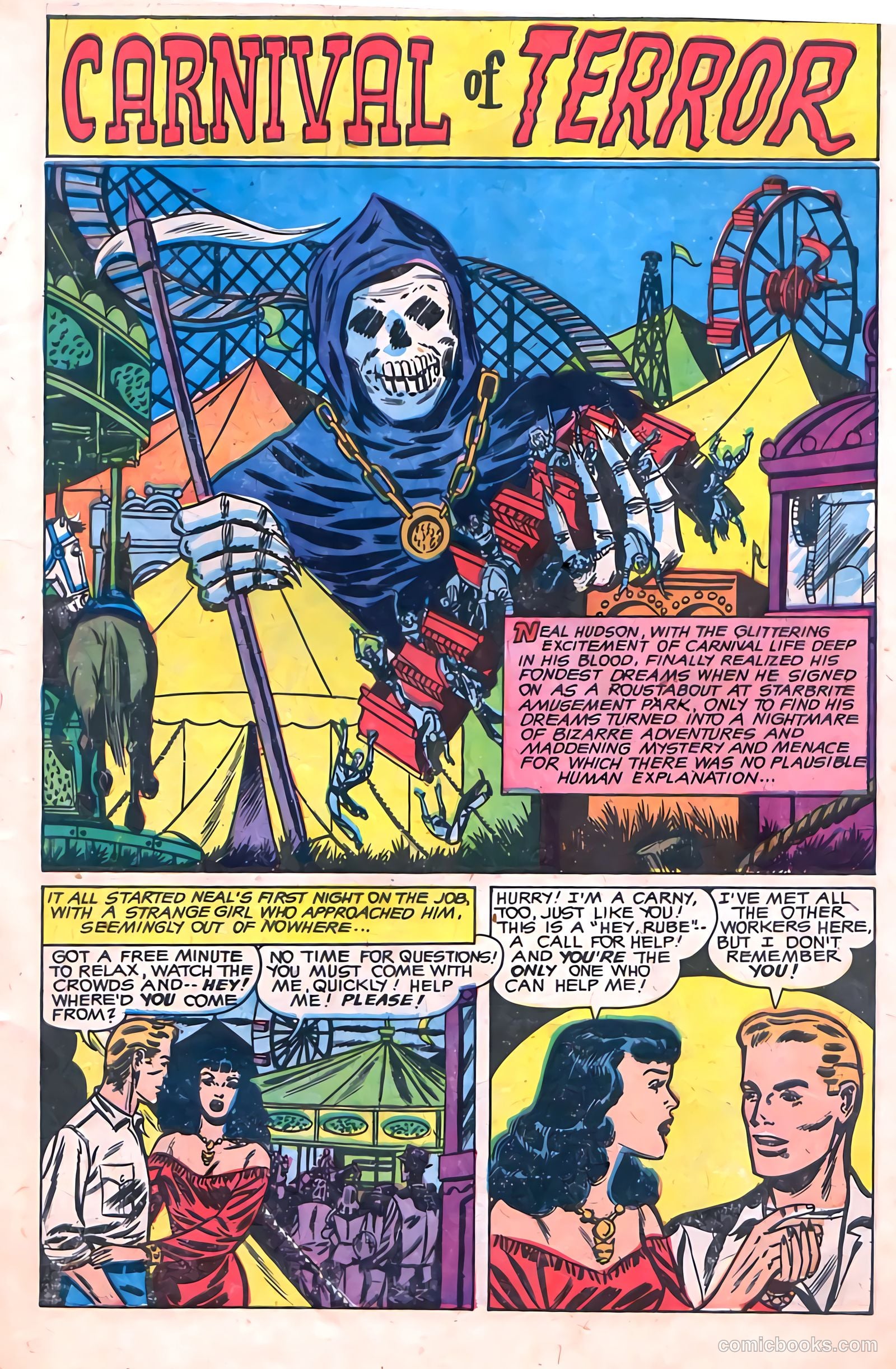 Web of Mystery #7 (1952) — page 3 of 36