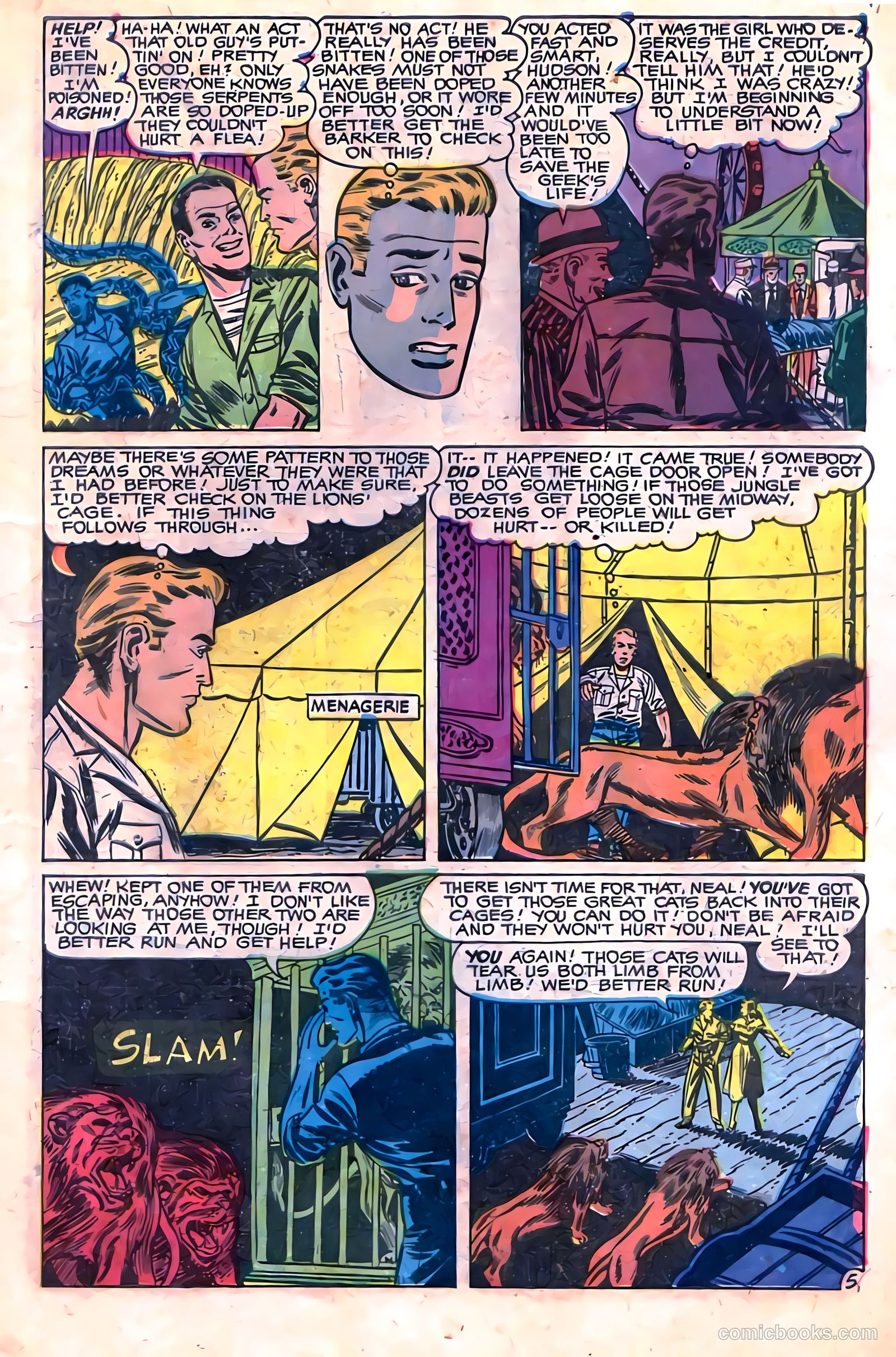 Web of Mystery #7 (1952) — page 7 of 36