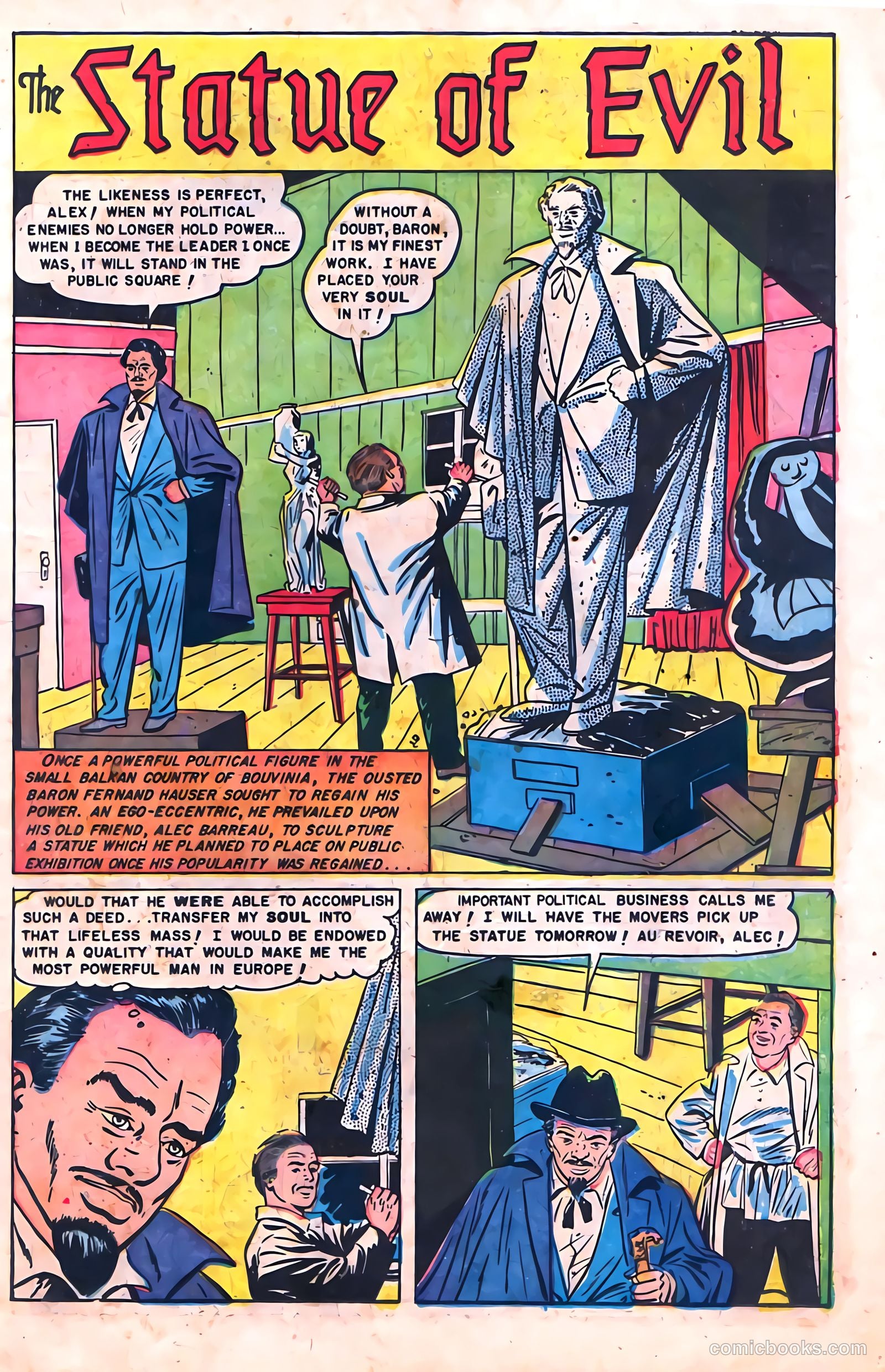 Web of Mystery #7 (1952) — page 11 of 36