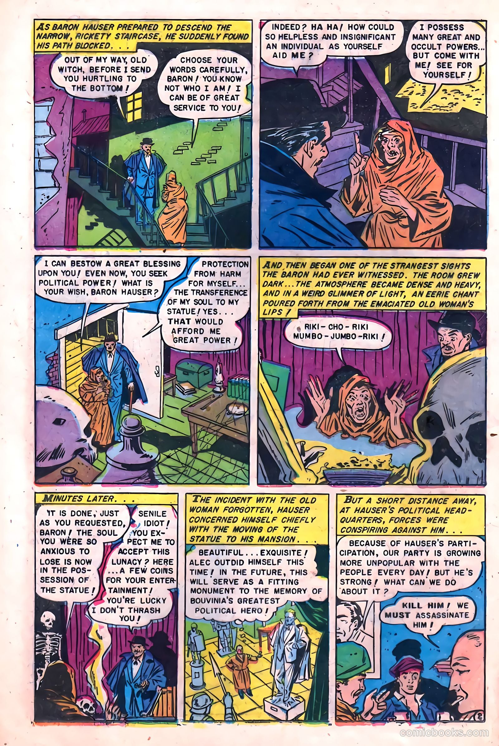 Web of Mystery #7 (1952) — page 12 of 36