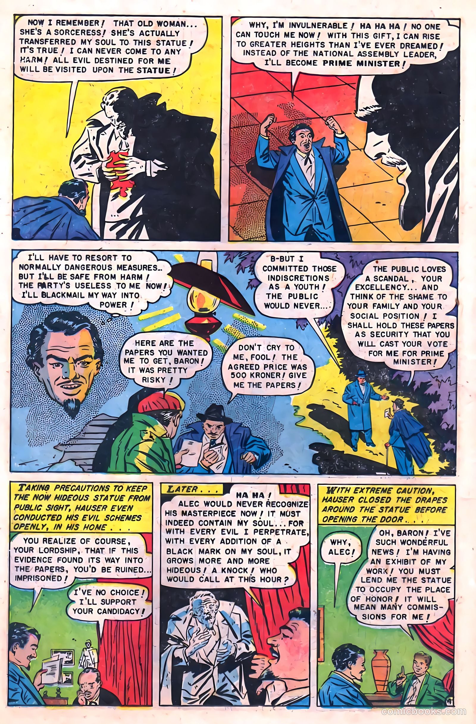 Web of Mystery #7 (1952) — page 14 of 36