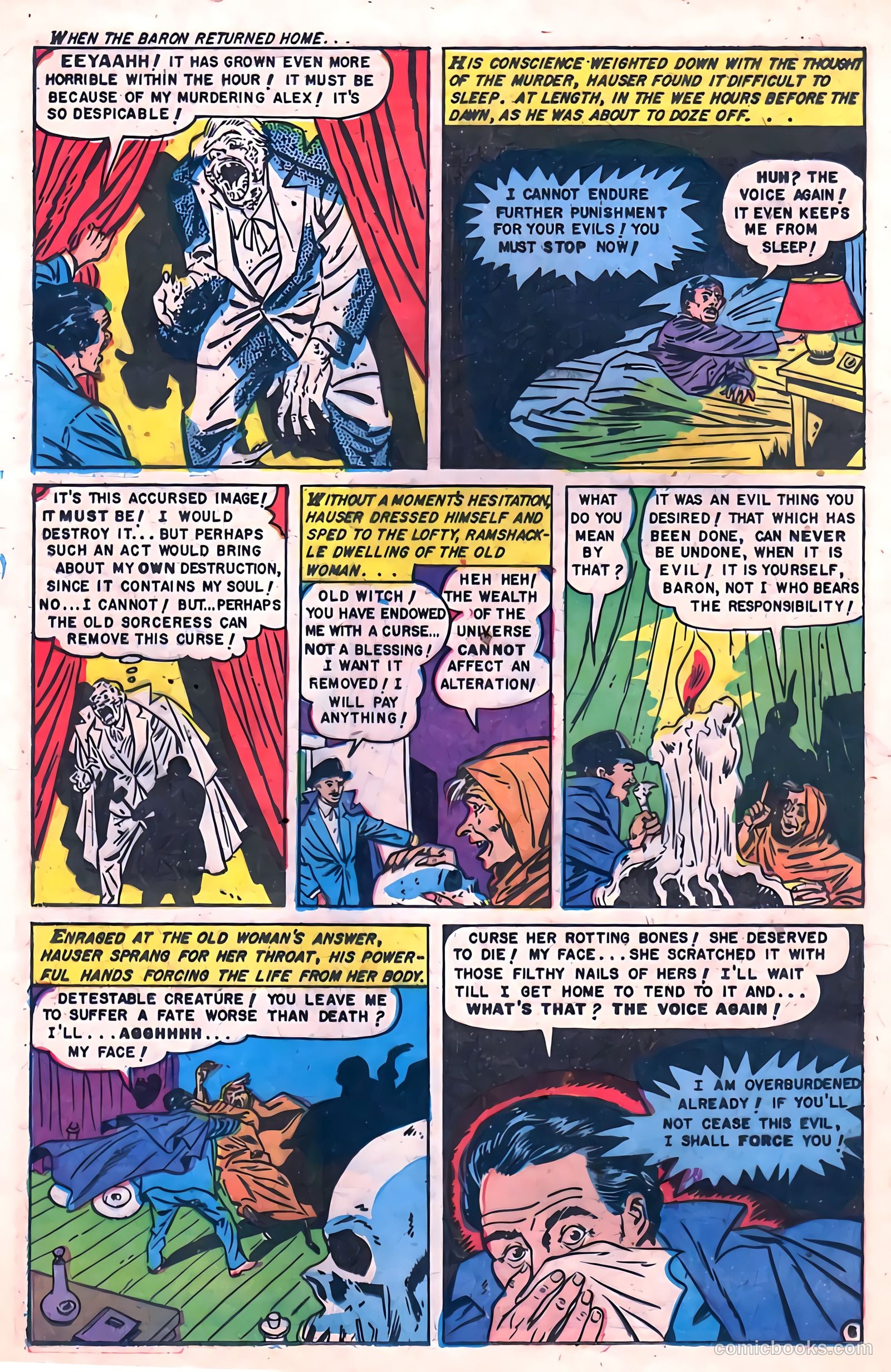Web of Mystery #7 (1952) — page 16 of 36