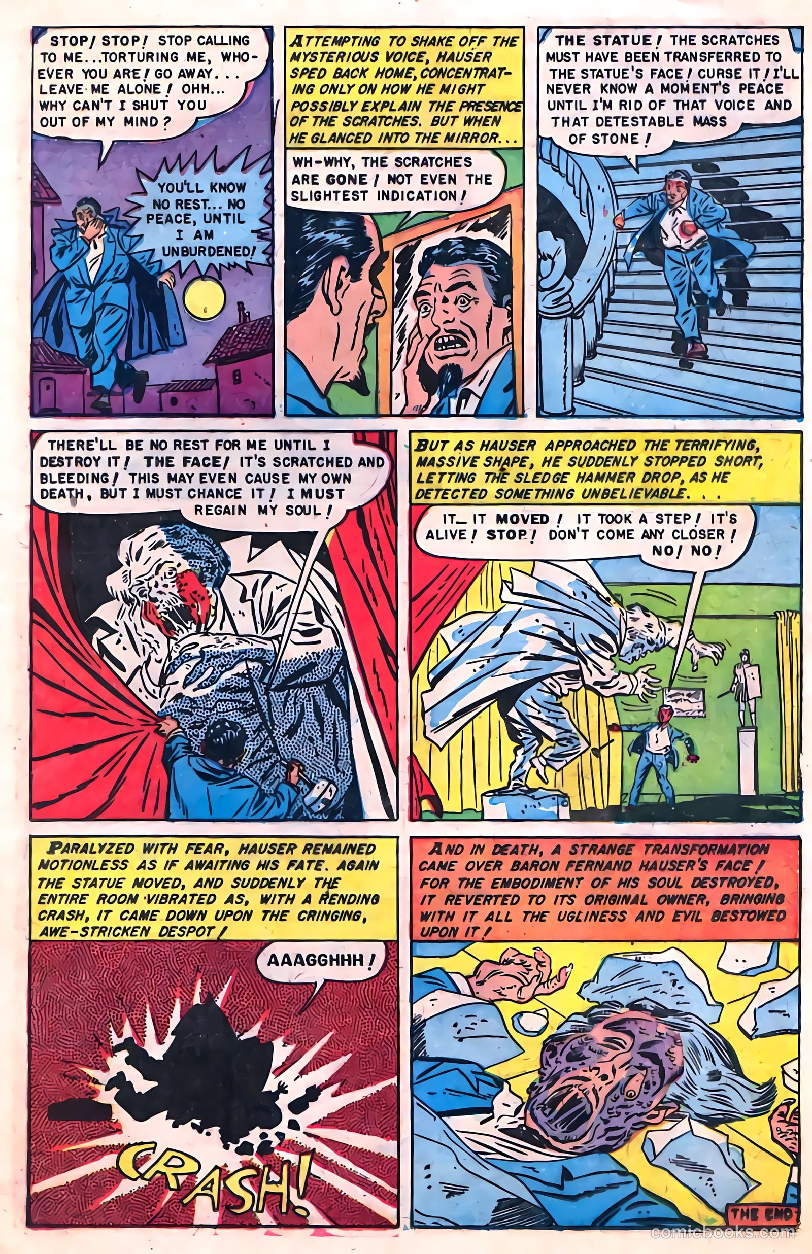 Web of Mystery #7 (1952) — page 17 of 36