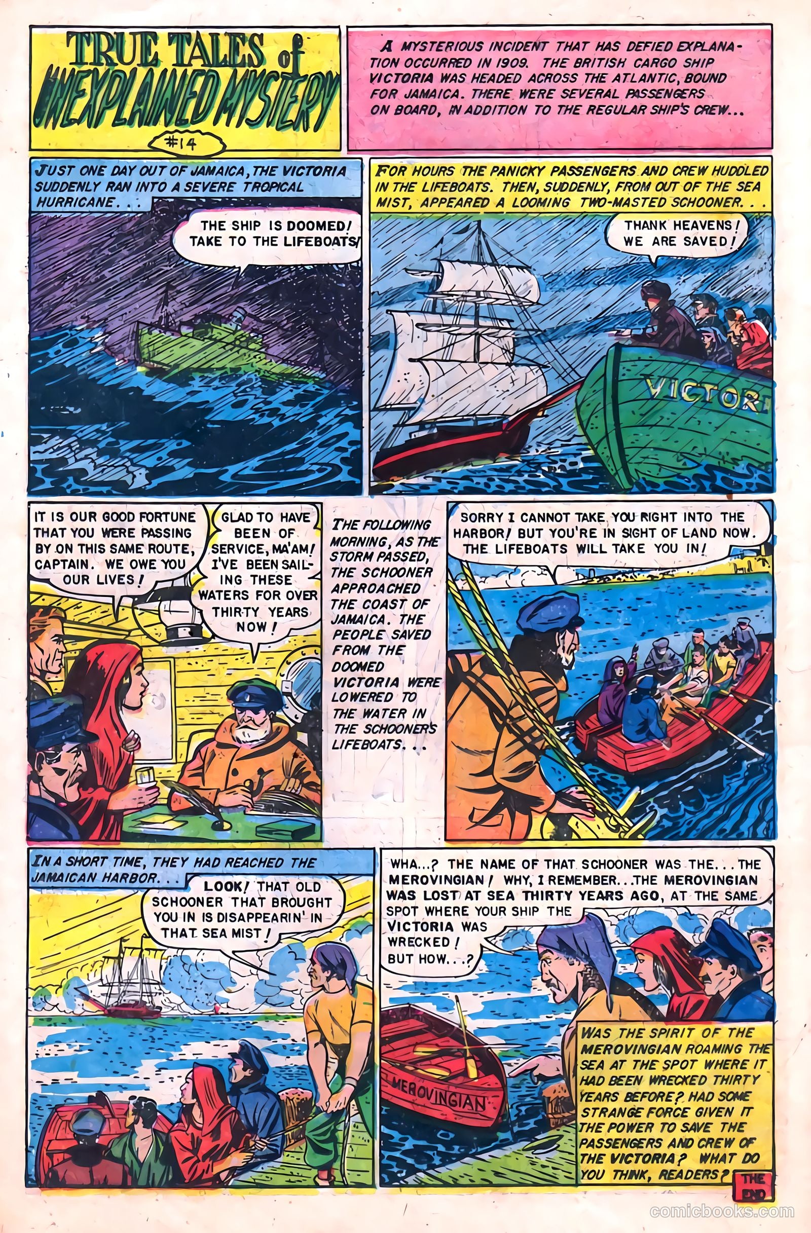 Web of Mystery #7 (1952) — page 18 of 36