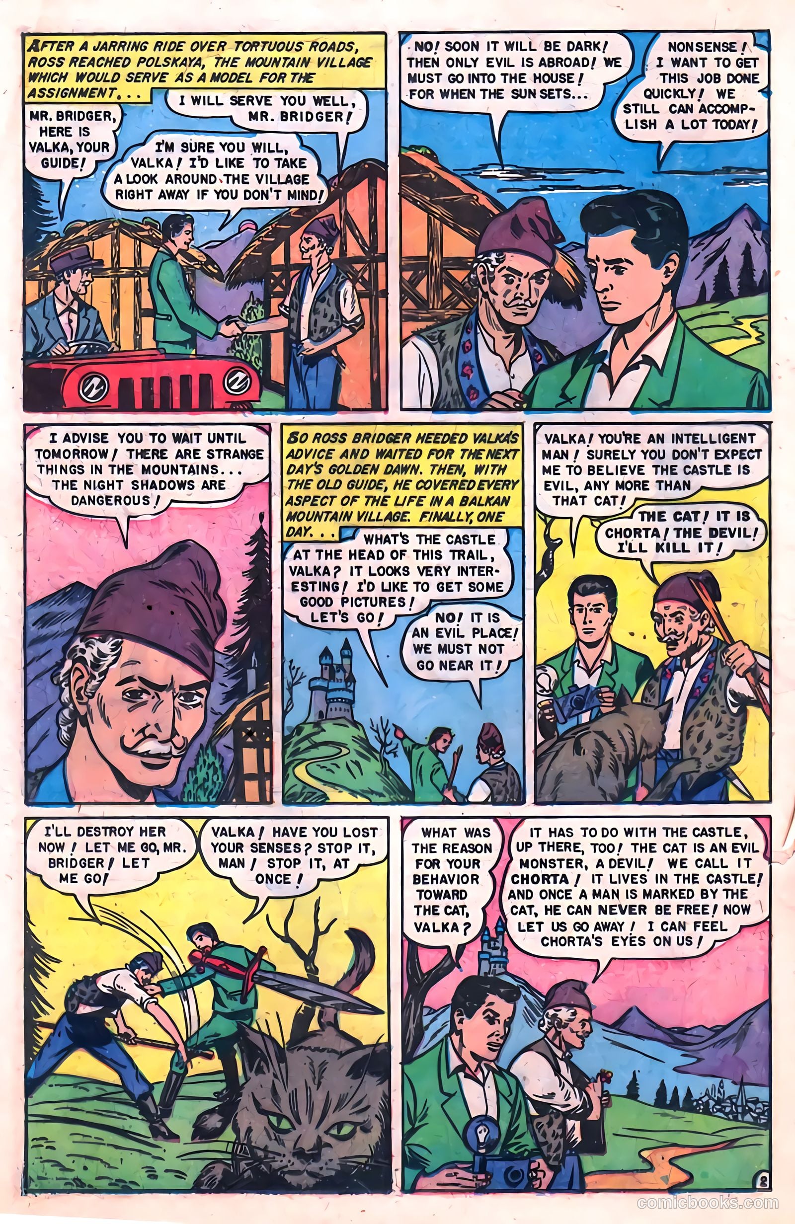 Web of Mystery #7 (1952) — page 20 of 36