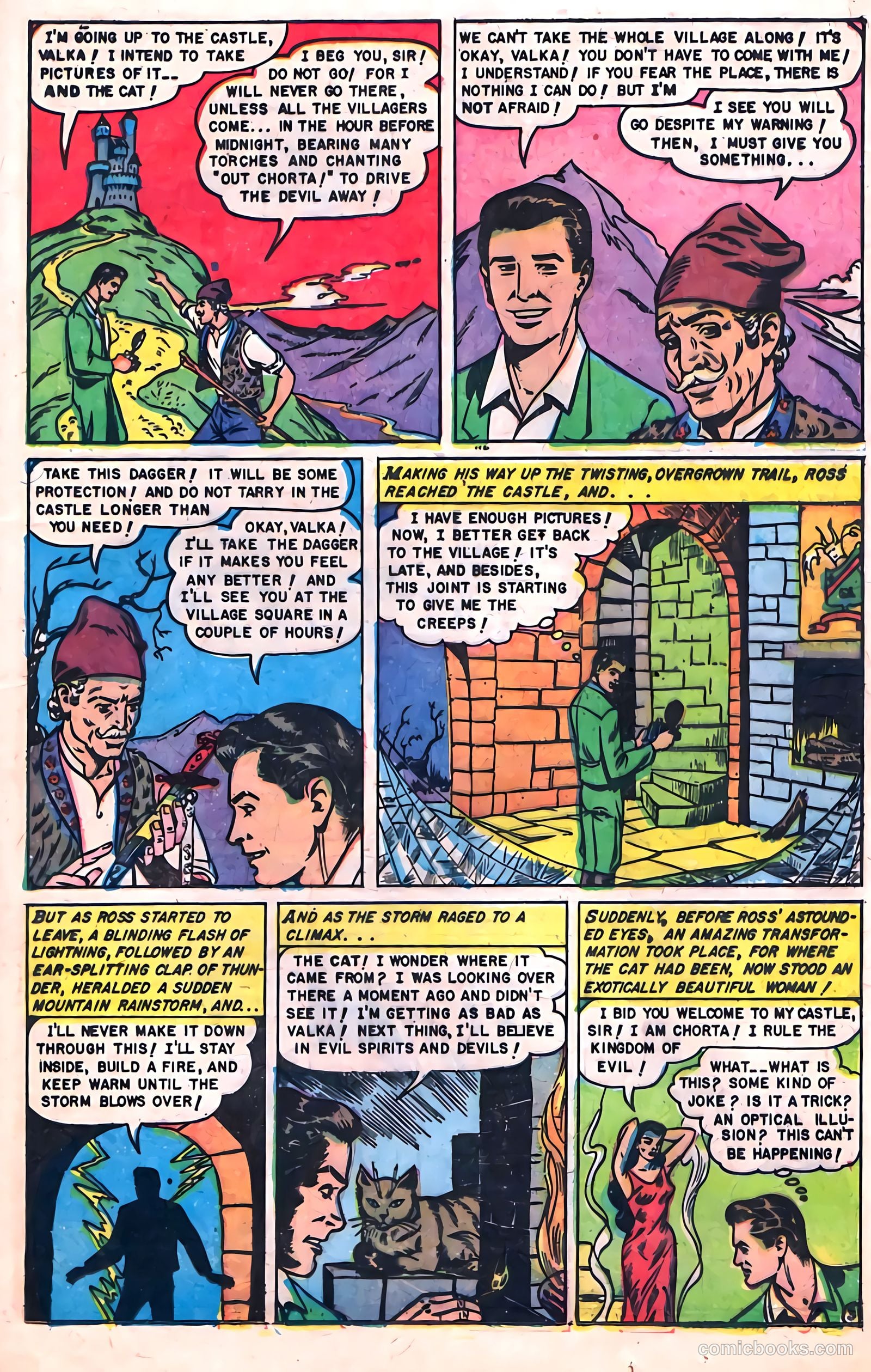 Web of Mystery #7 (1952) — page 21 of 36