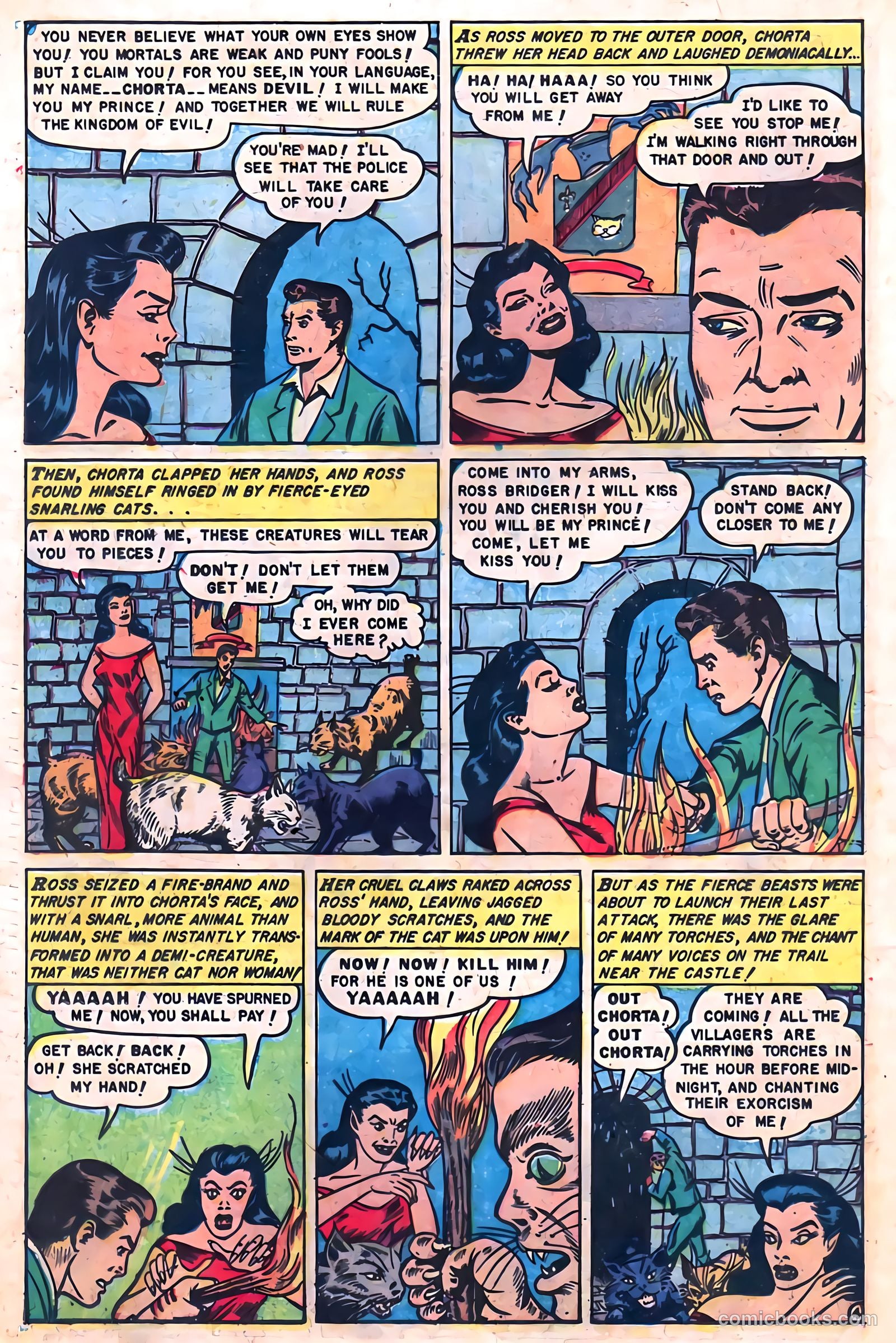 Web of Mystery #7 (1952) — page 22 of 36