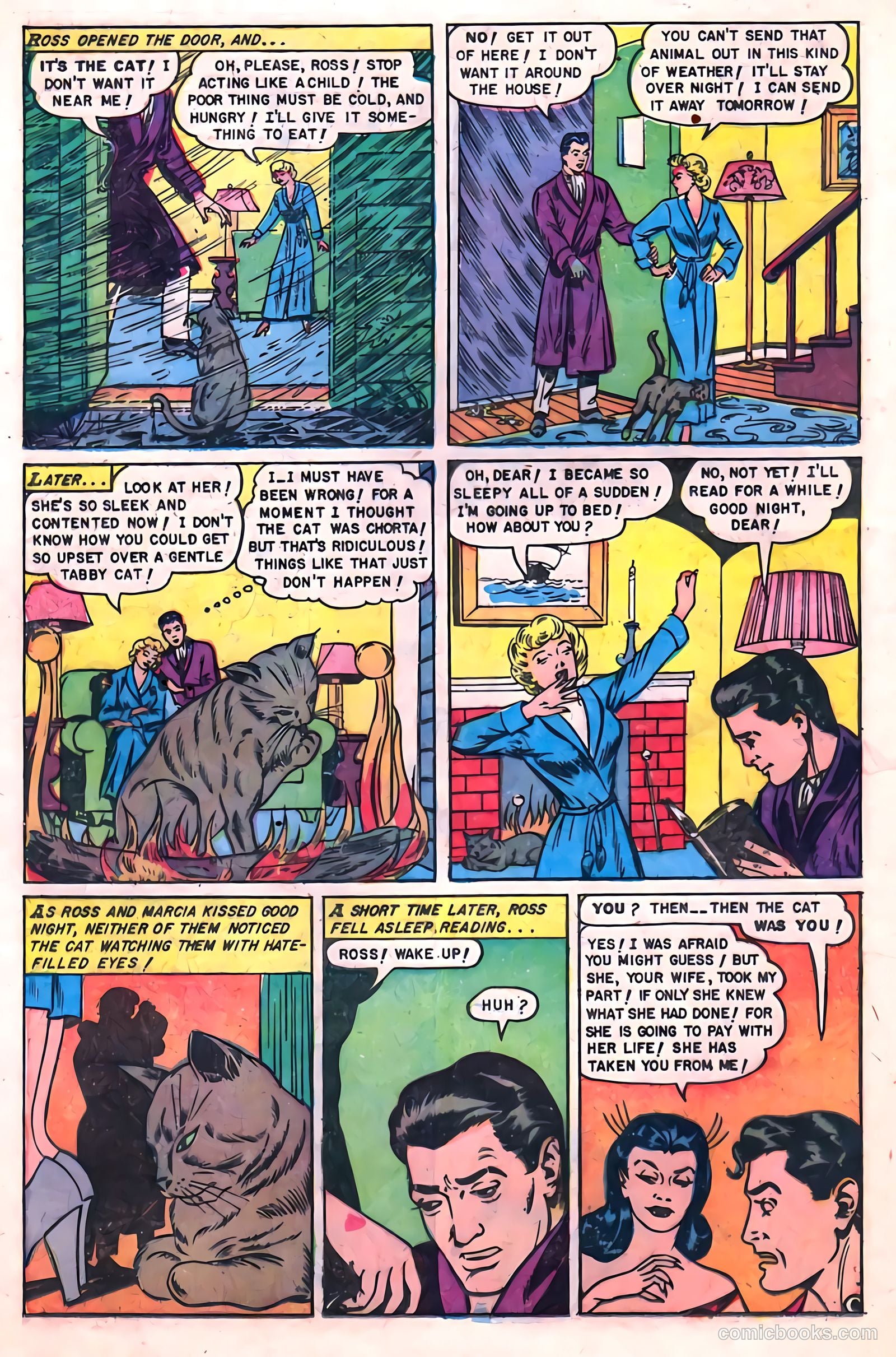 Web of Mystery #7 (1952) — page 24 of 36