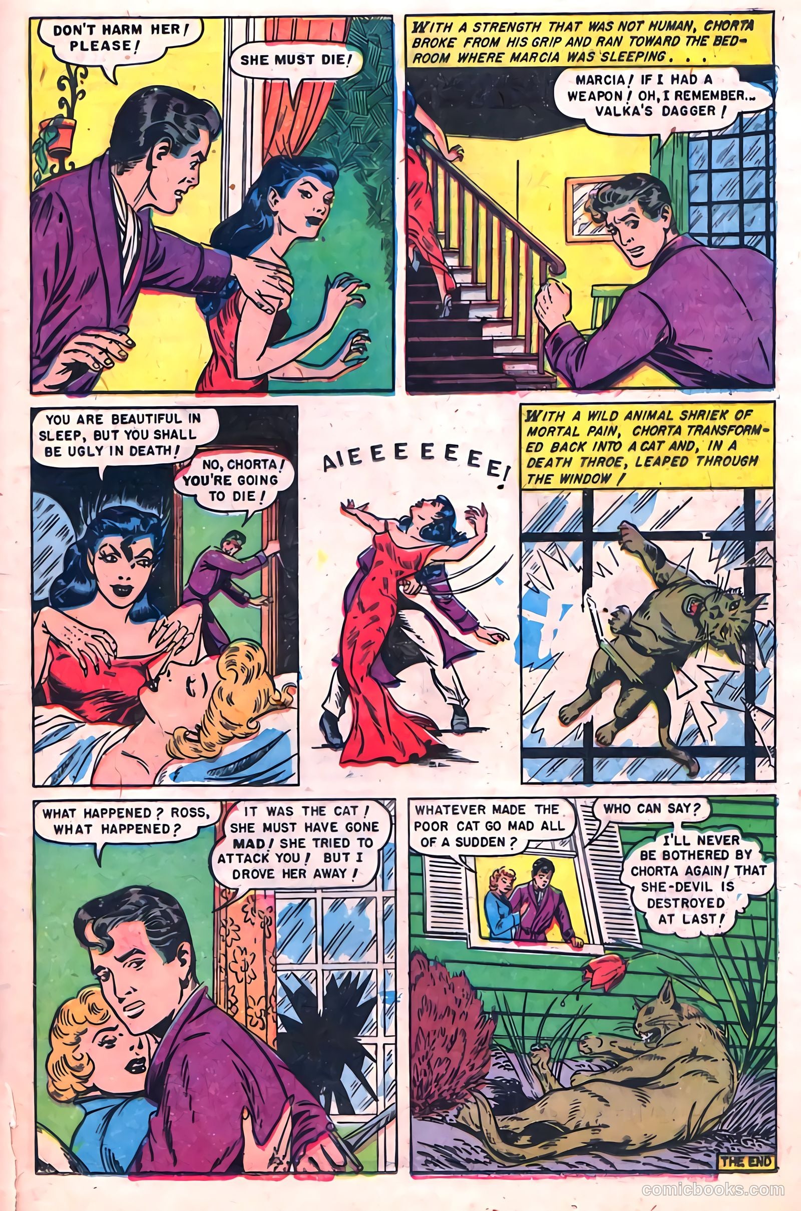 Web of Mystery #7 (1952) — page 25 of 36