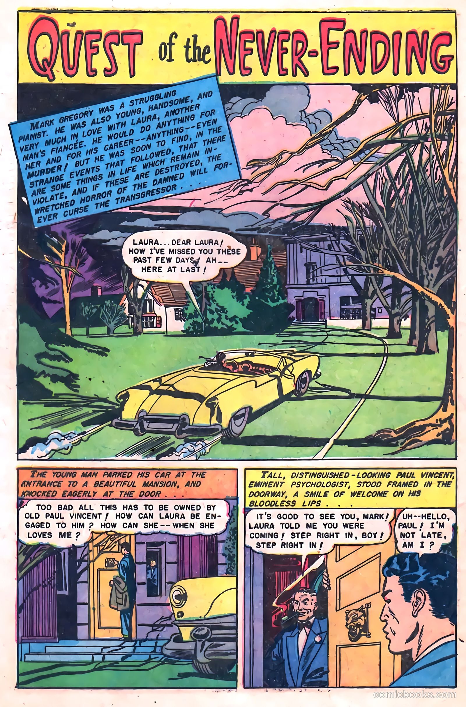 Web of Mystery #7 (1952) — page 28 of 36
