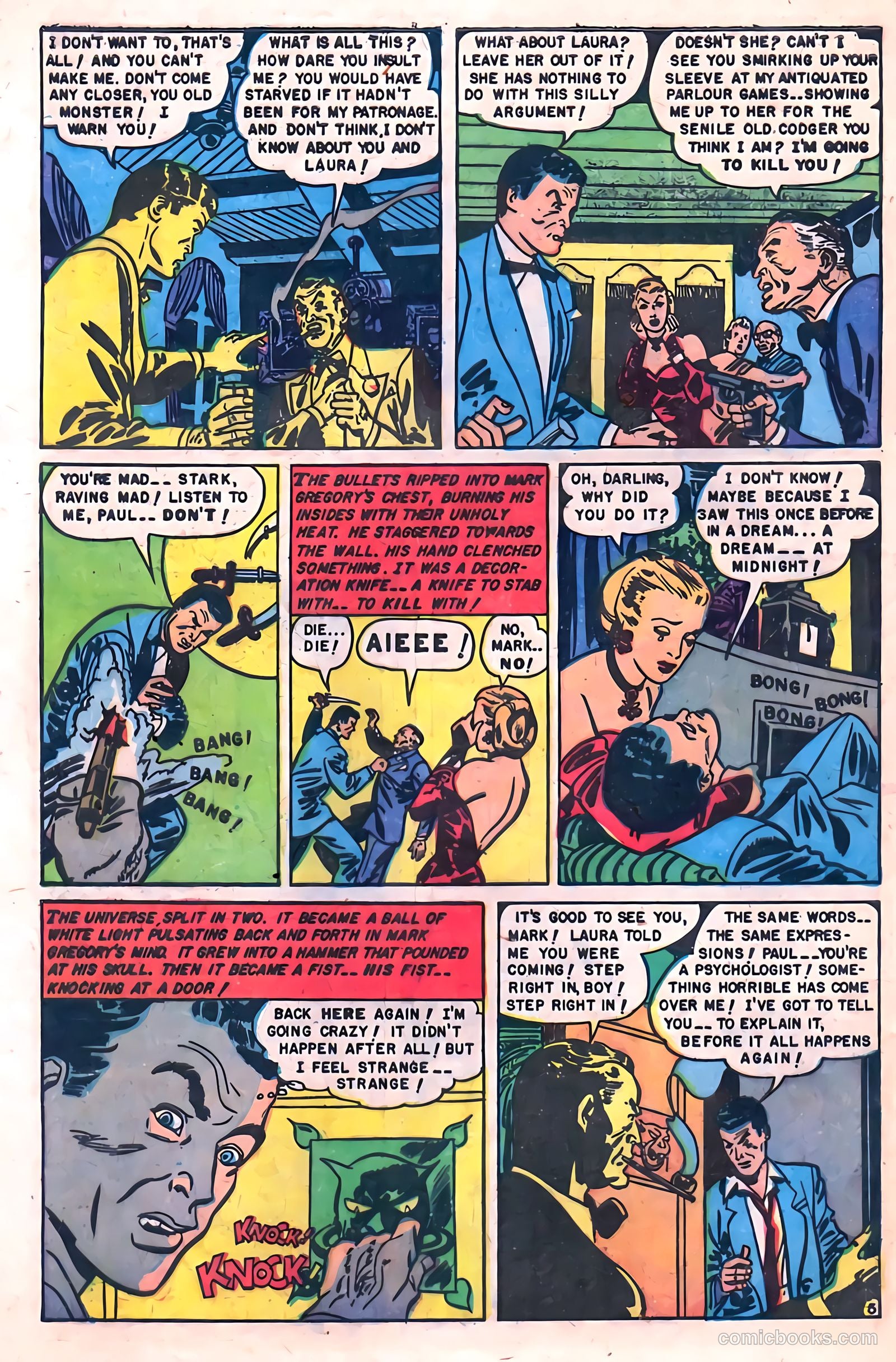 Web of Mystery #7 (1952) — page 32 of 36