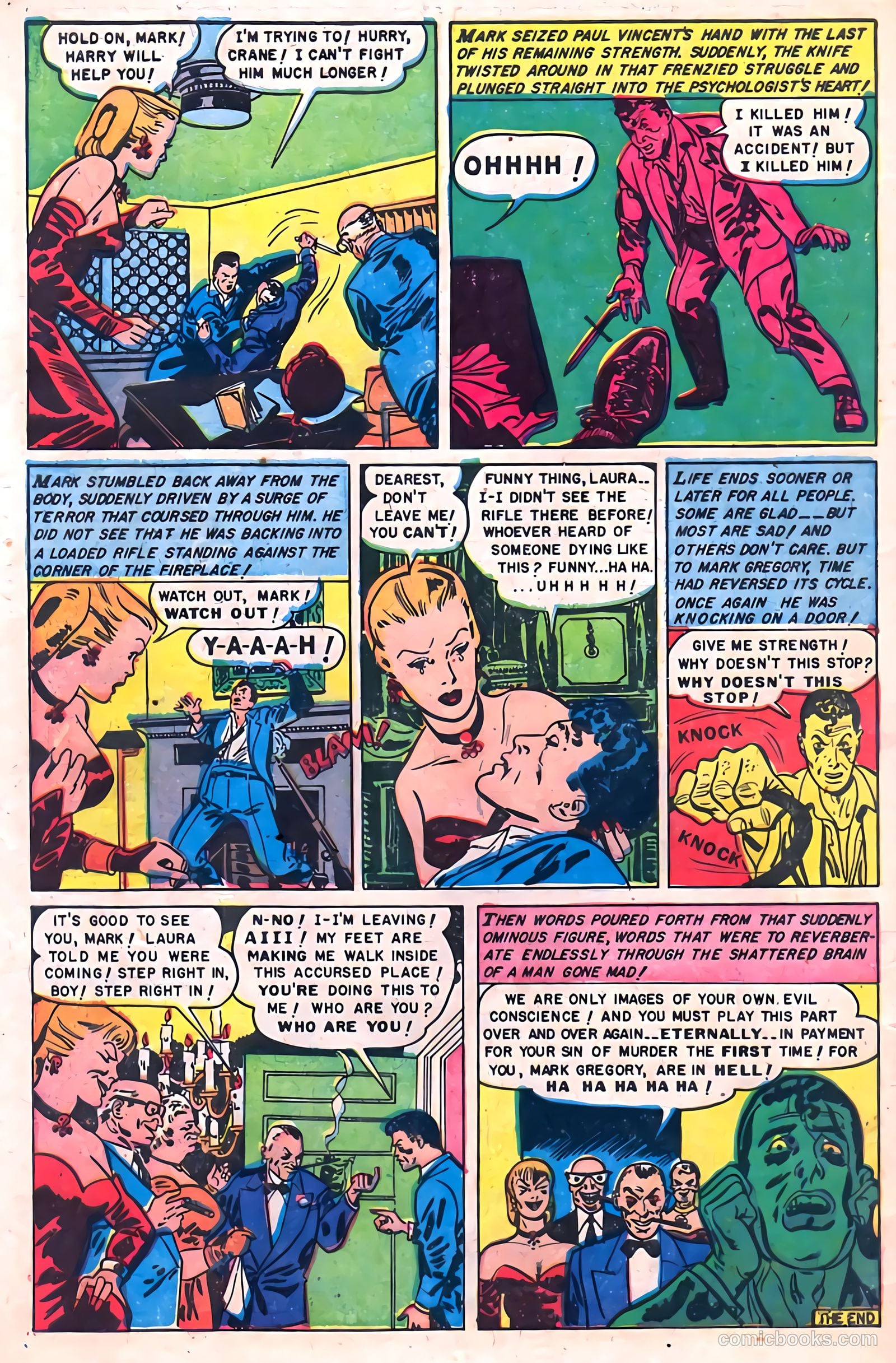 Web of Mystery #7 (1952) — page 34 of 36