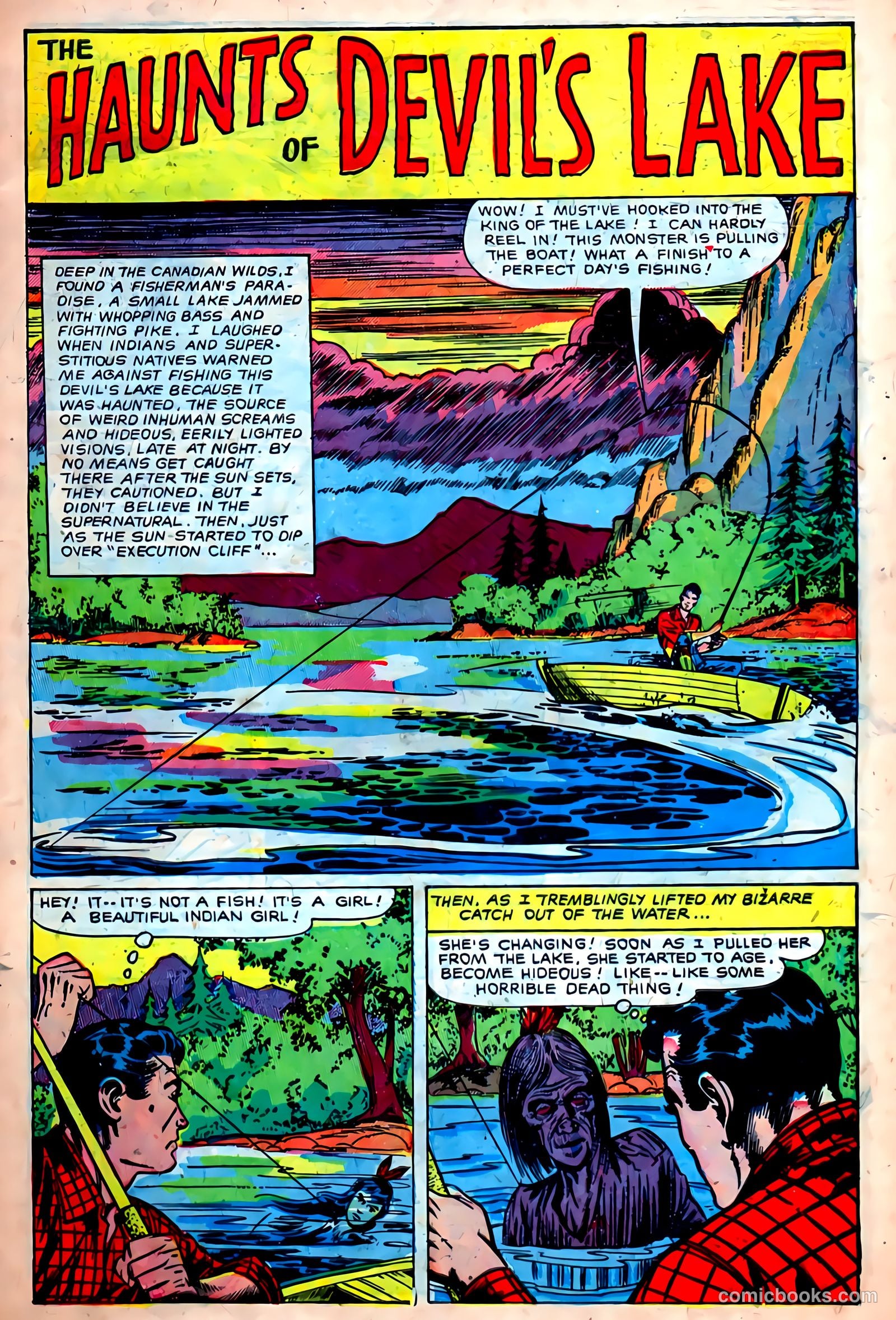 Web of Mystery #8 (1952) — page 3 of 36