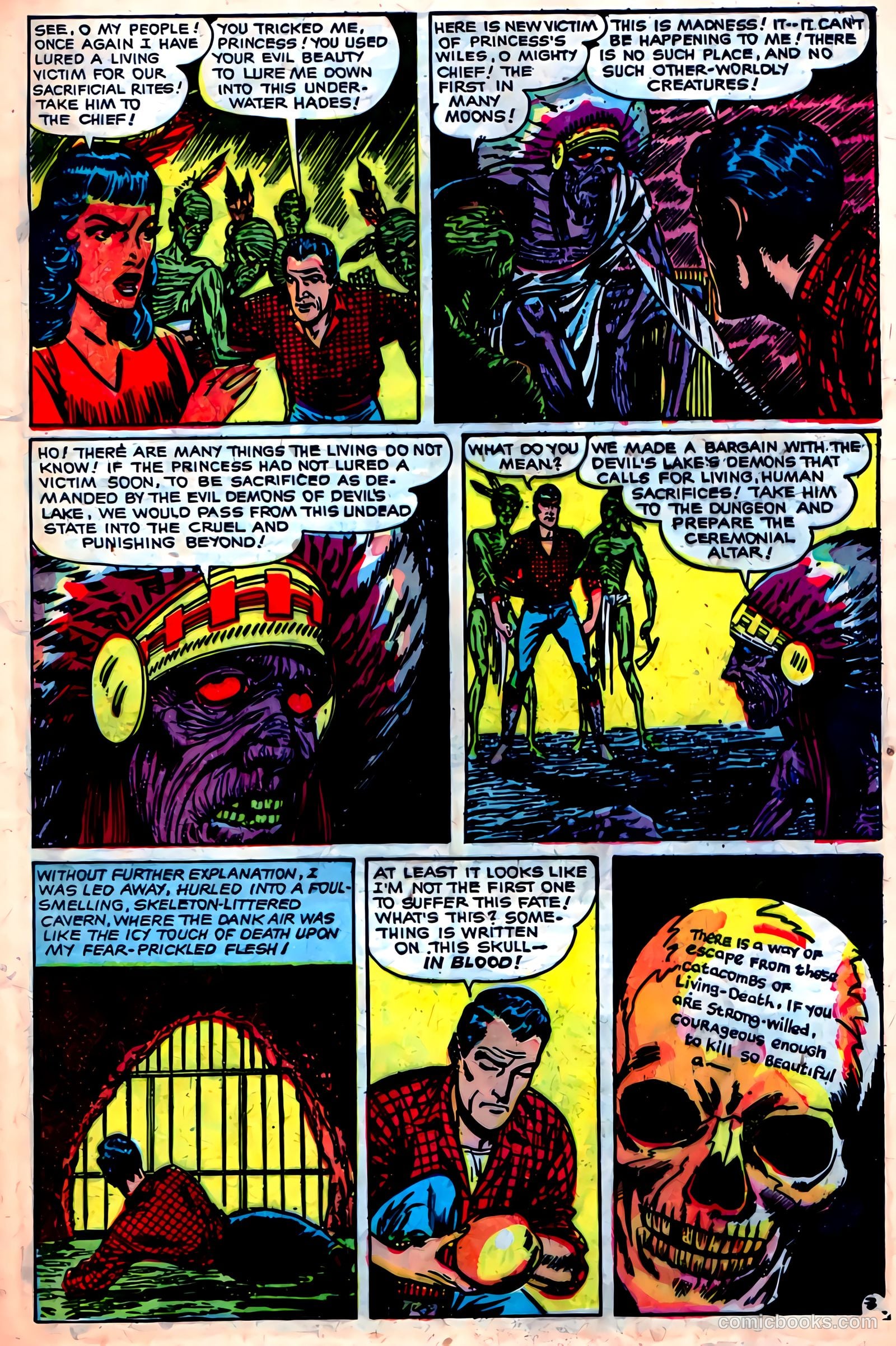 Web of Mystery #8 (1952) — page 5 of 36