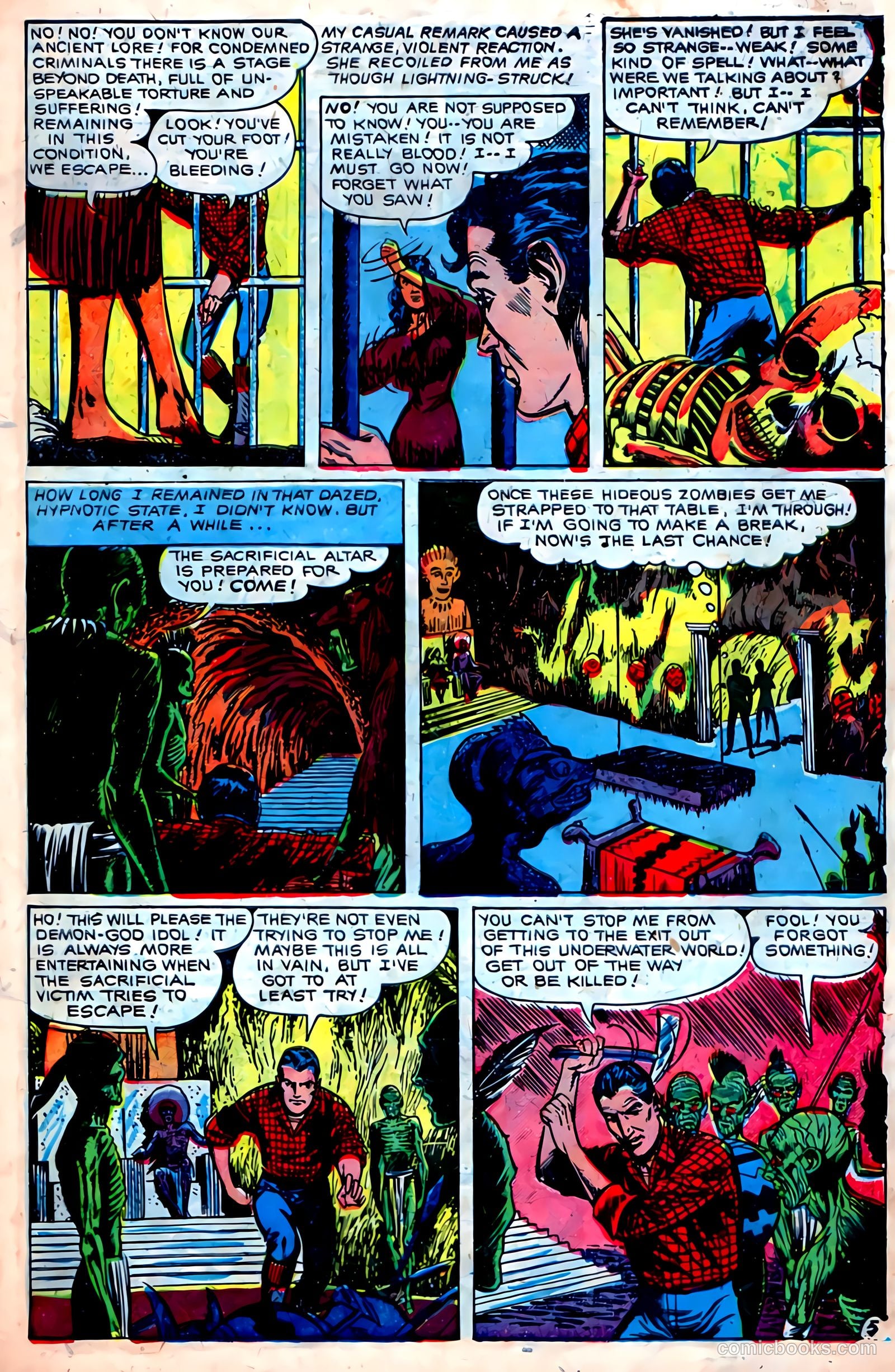 Web of Mystery #8 (1952) — page 7 of 36