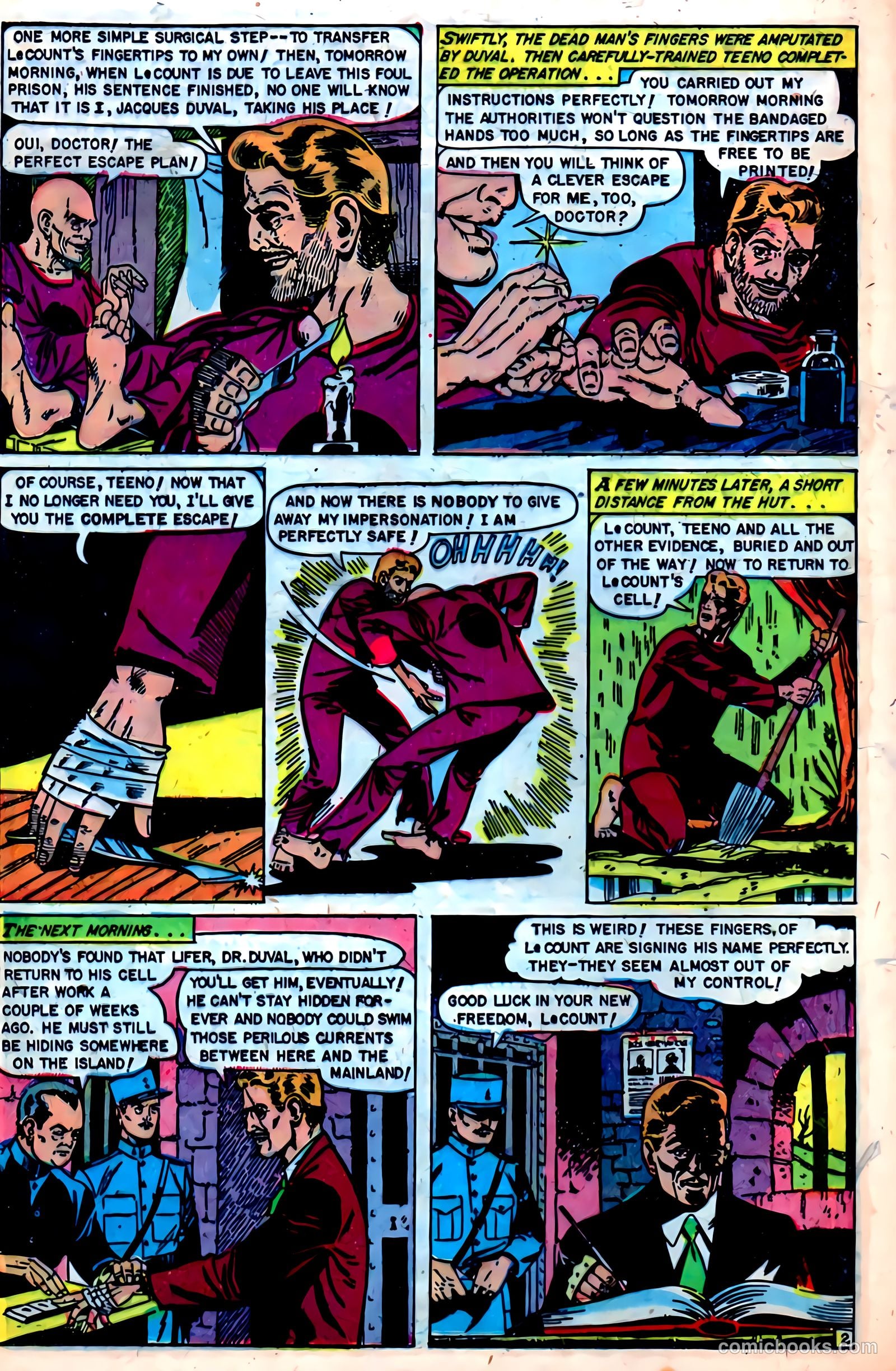 Web of Mystery #8 (1952) — page 12 of 36