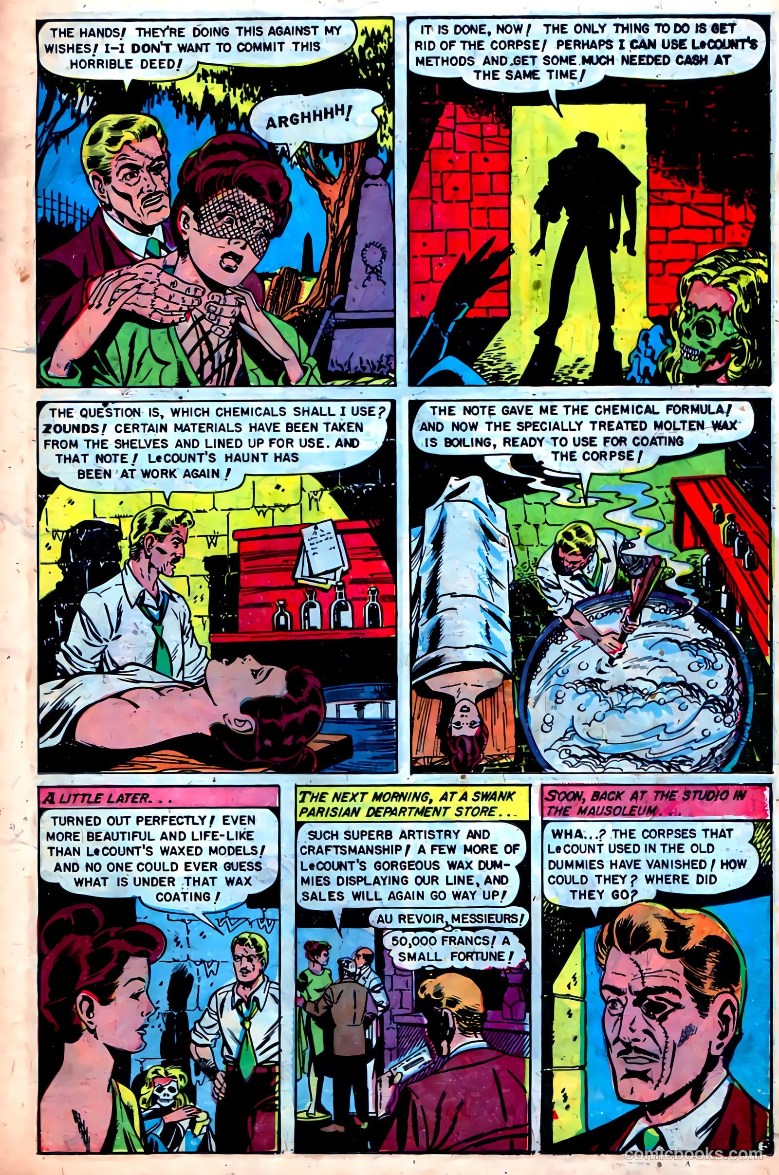 Web of Mystery #8 (1952) — page 15 of 36