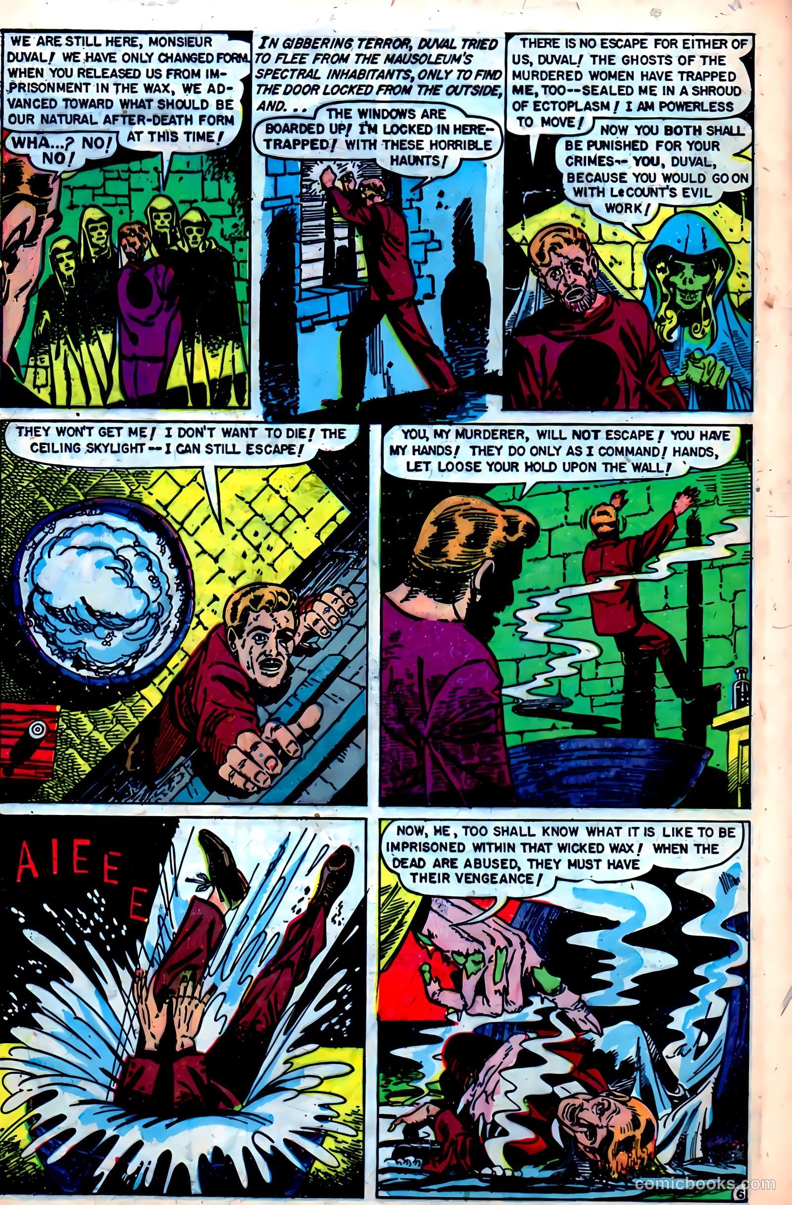 Web of Mystery #8 (1952) — page 16 of 36