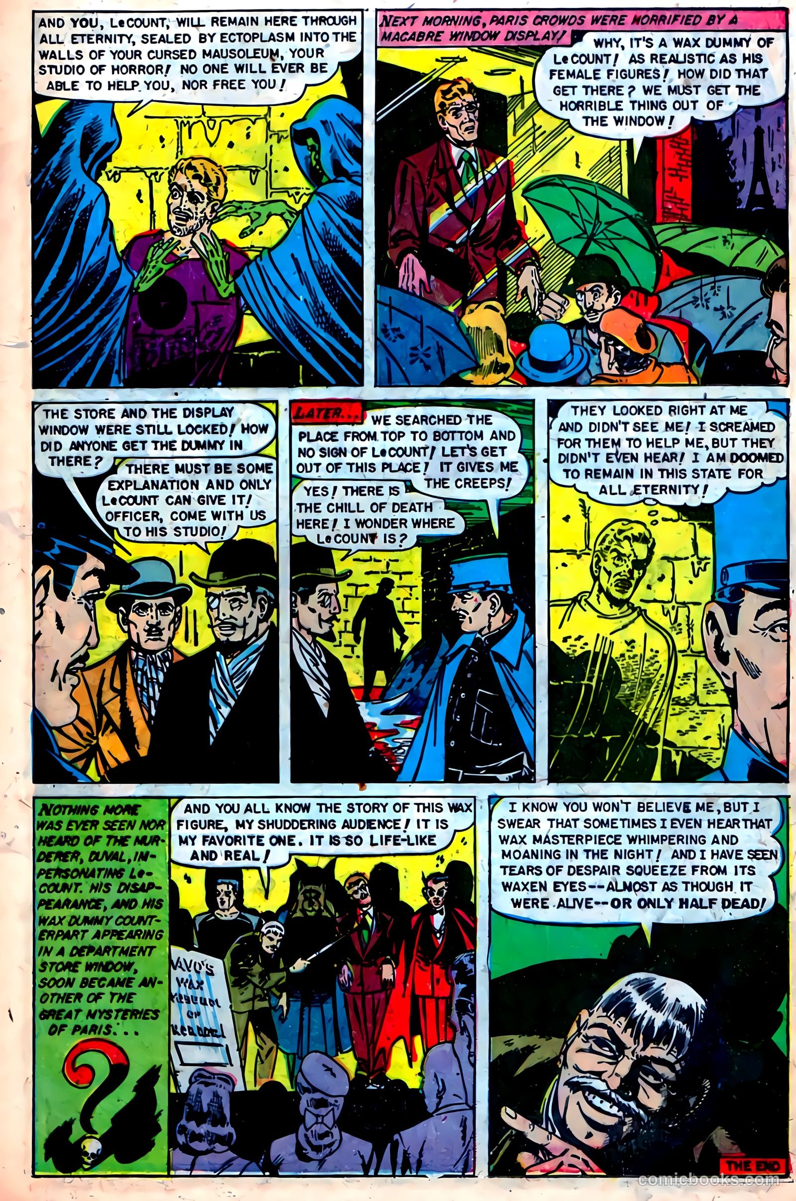 Web of Mystery #8 (1952) — page 17 of 36
