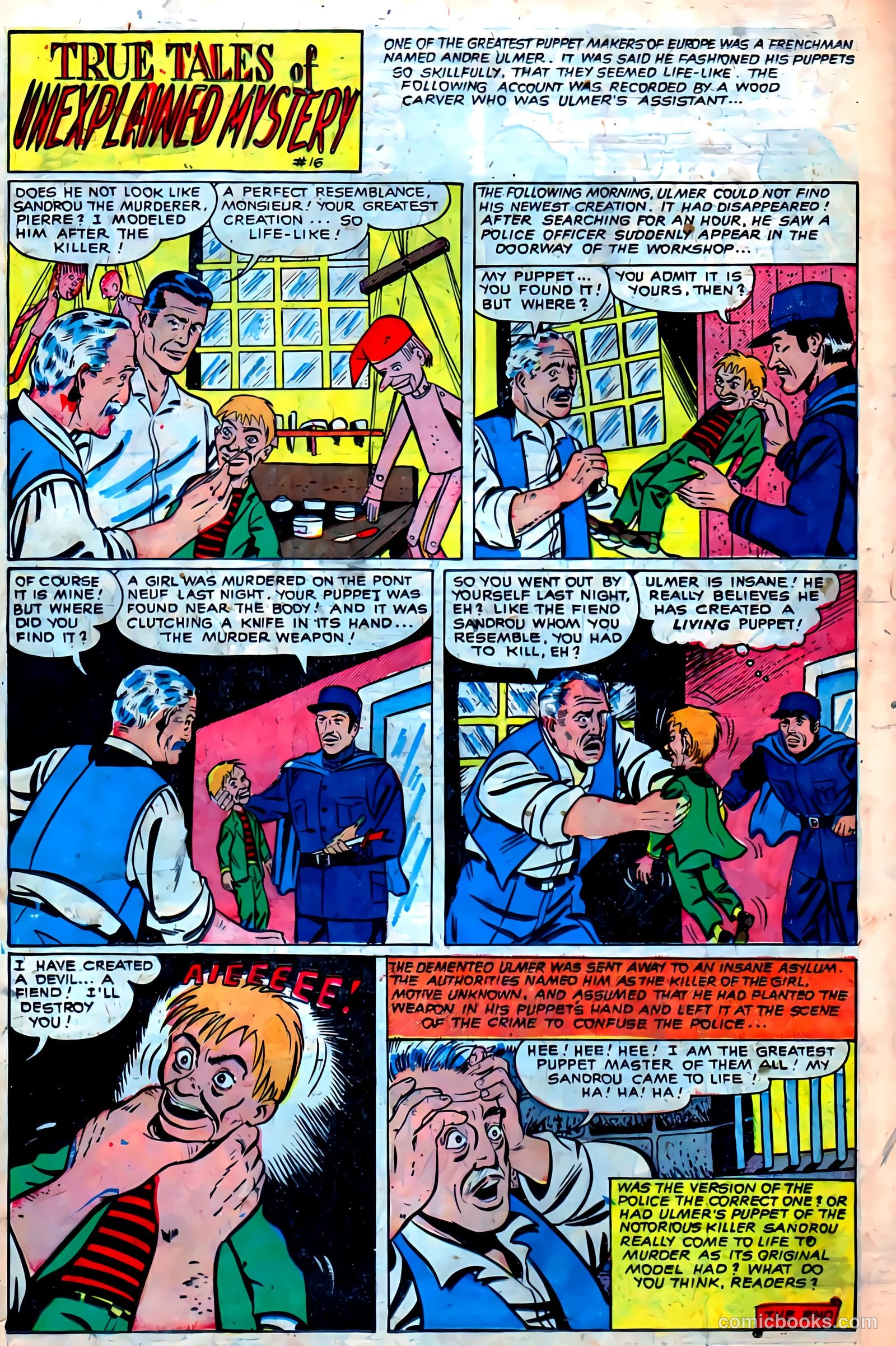 Web of Mystery #8 (1952) — page 18 of 36