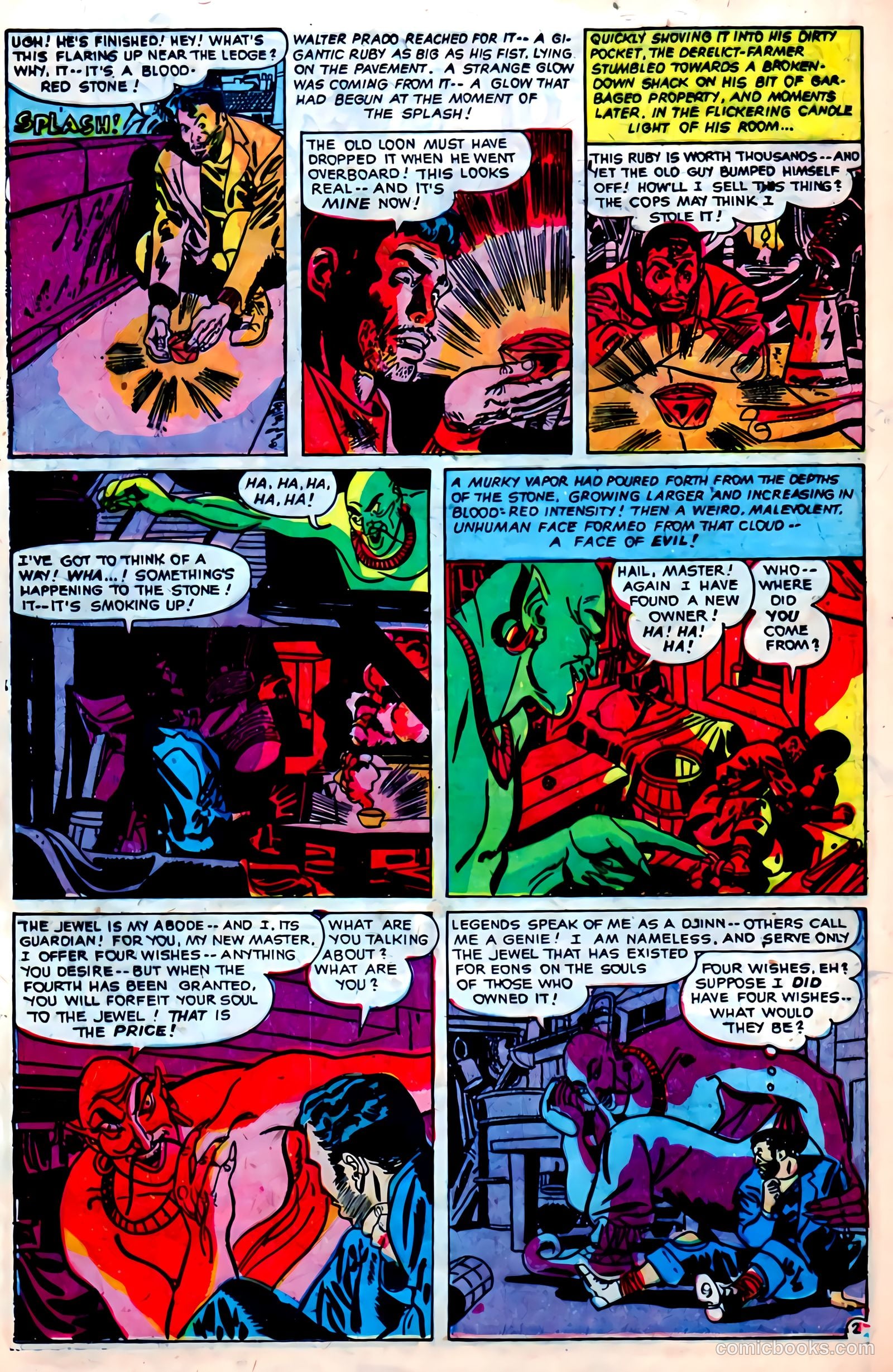 Web of Mystery #8 (1952) — page 20 of 36
