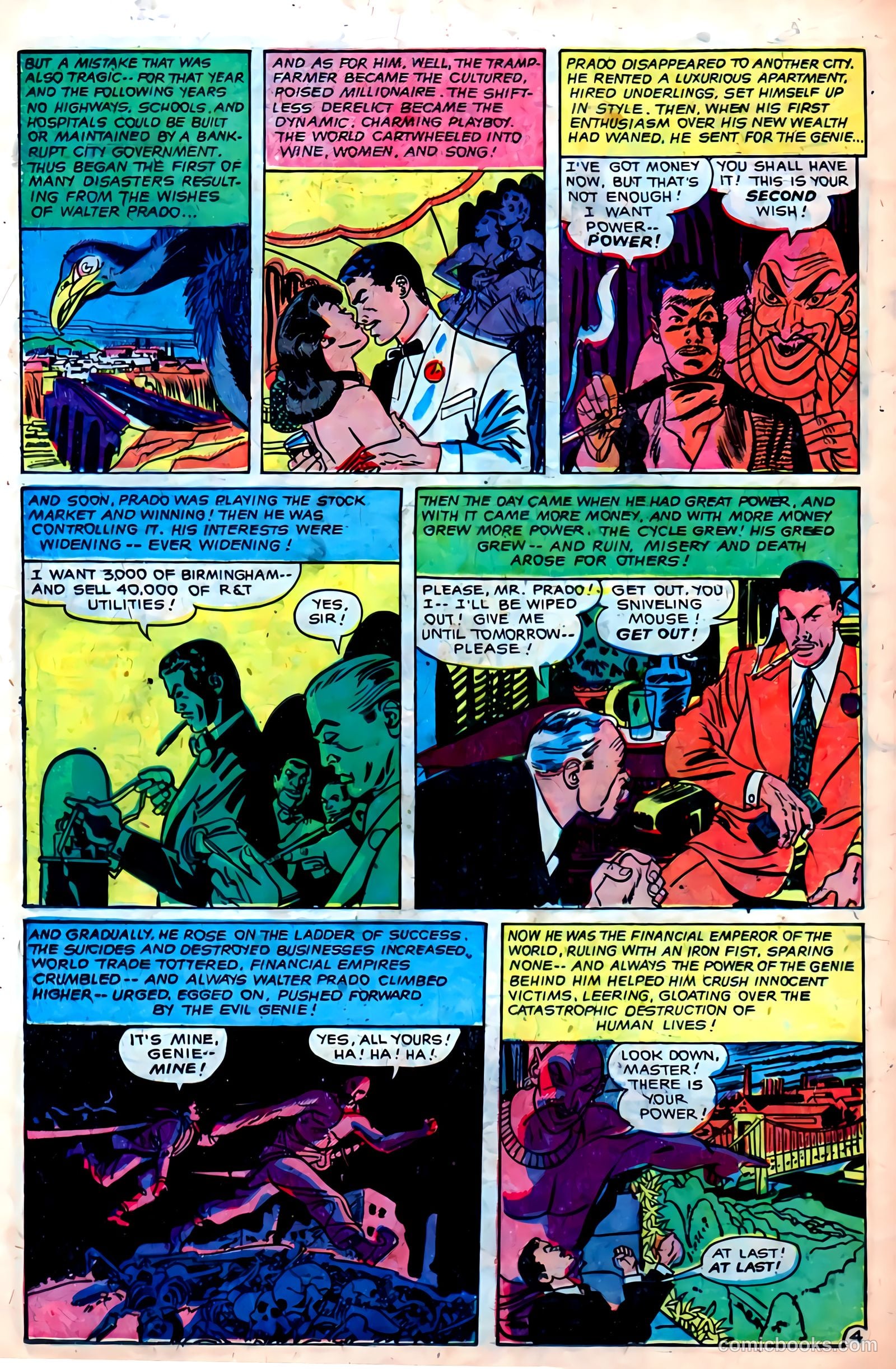 Web of Mystery #8 (1952) — page 22 of 36
