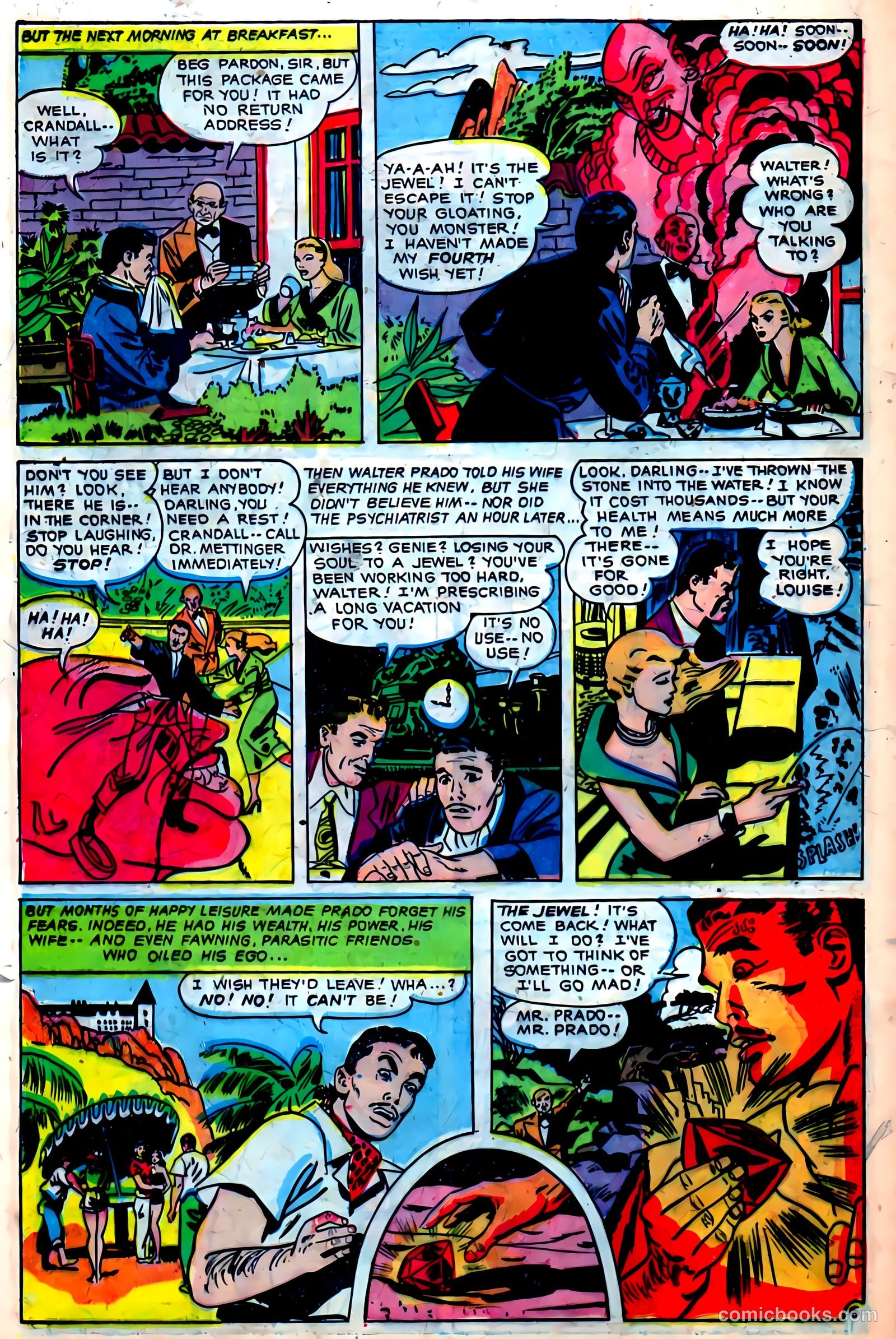 Web of Mystery #8 (1952) — page 24 of 36