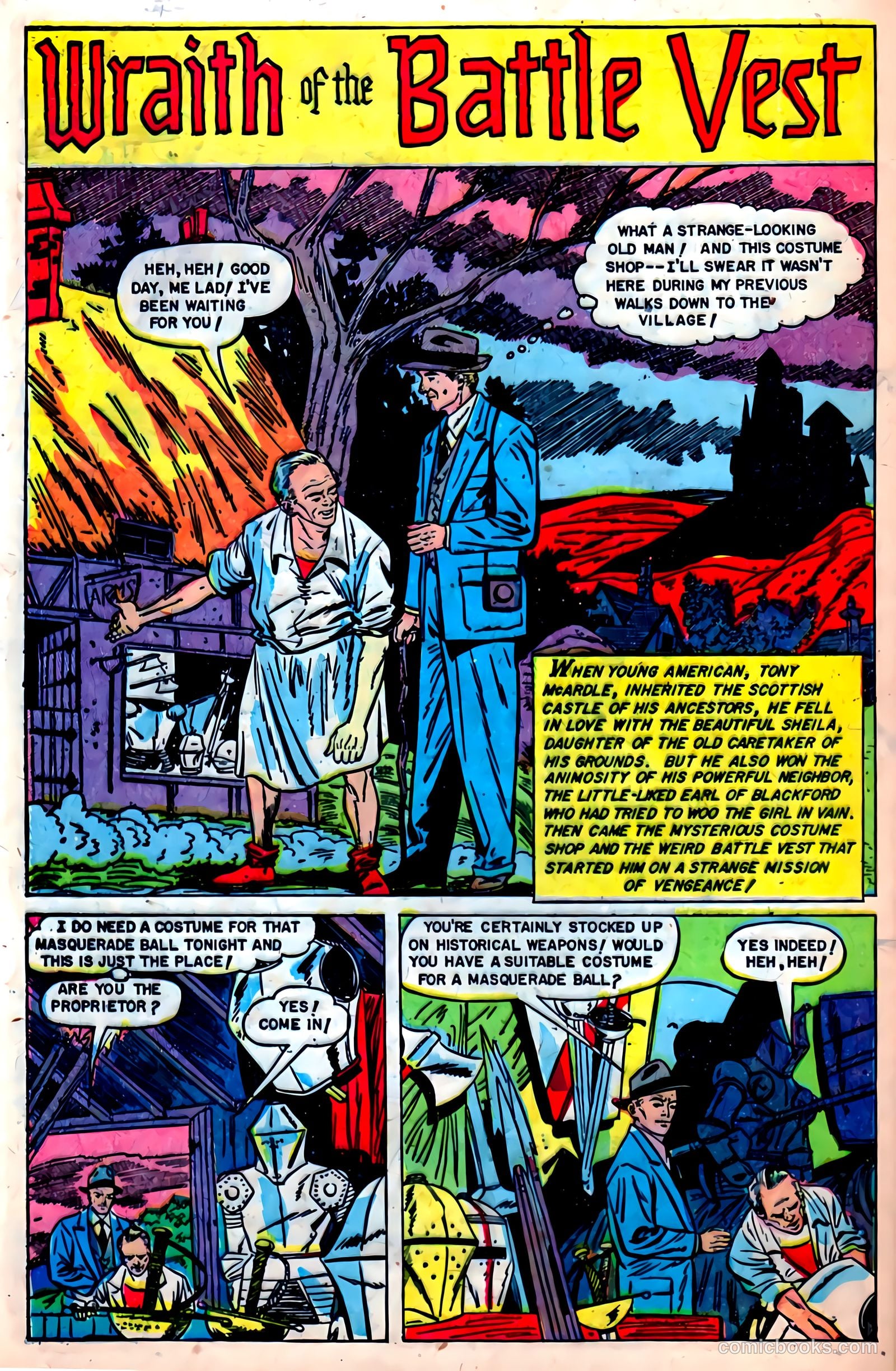 Web of Mystery #8 (1952) — page 28 of 36