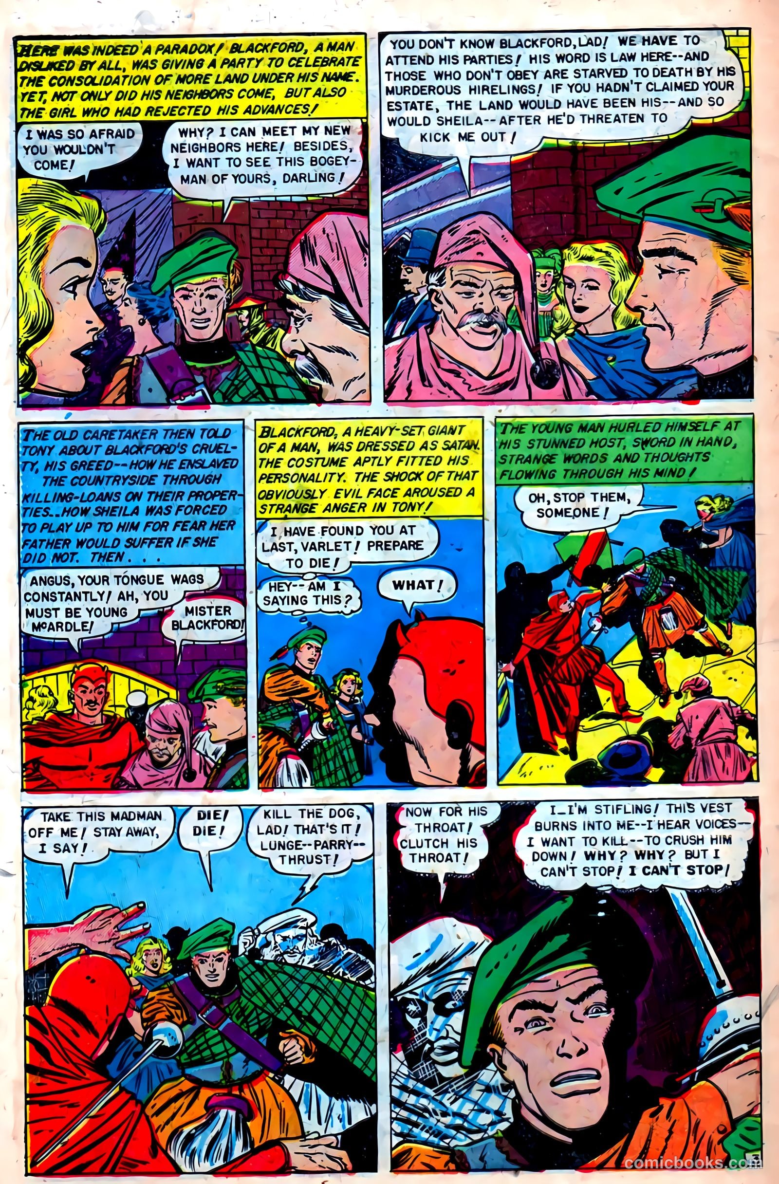 Web of Mystery #8 (1952) — page 30 of 36