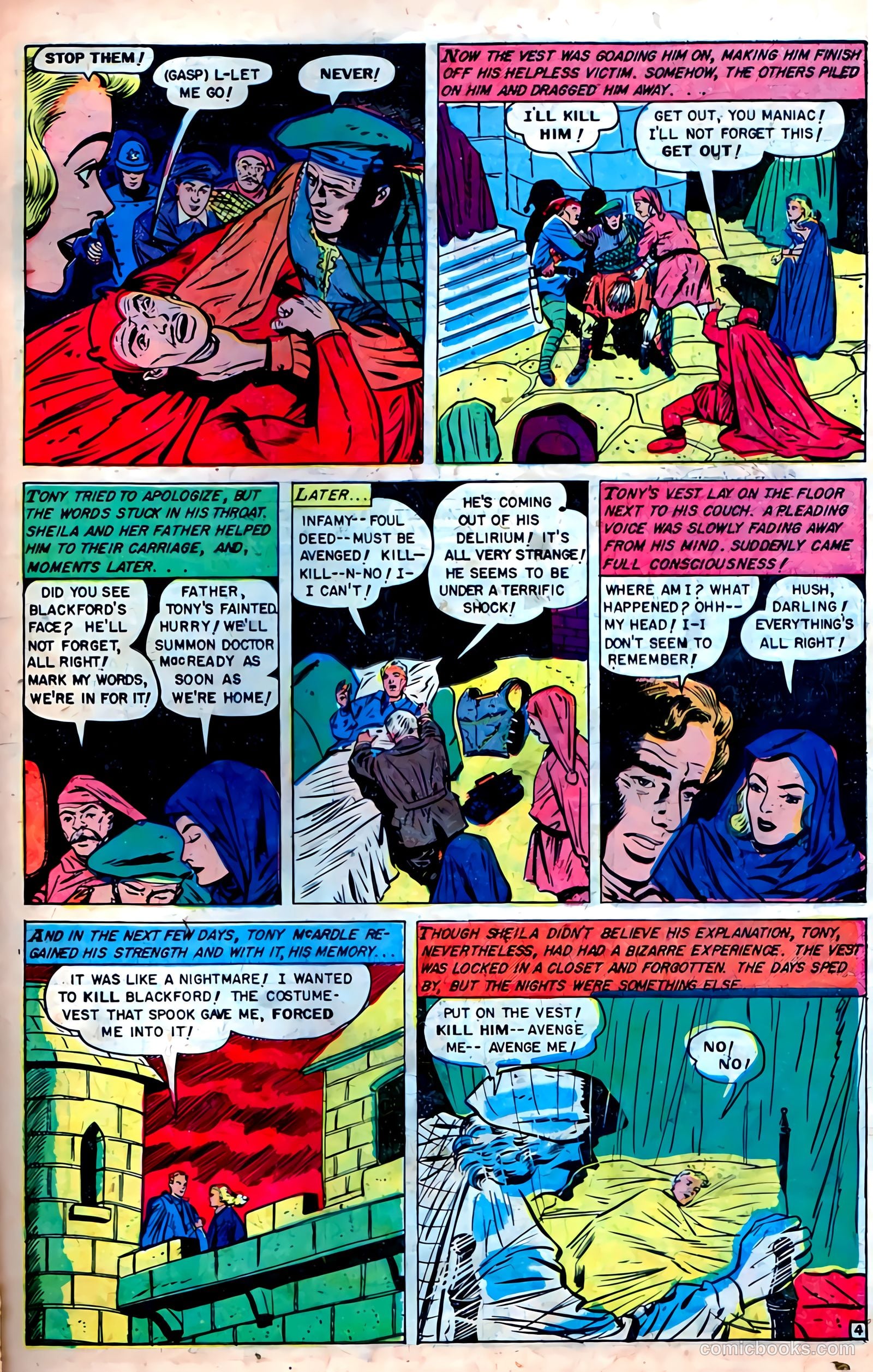 Web of Mystery #8 (1952) — page 31 of 36