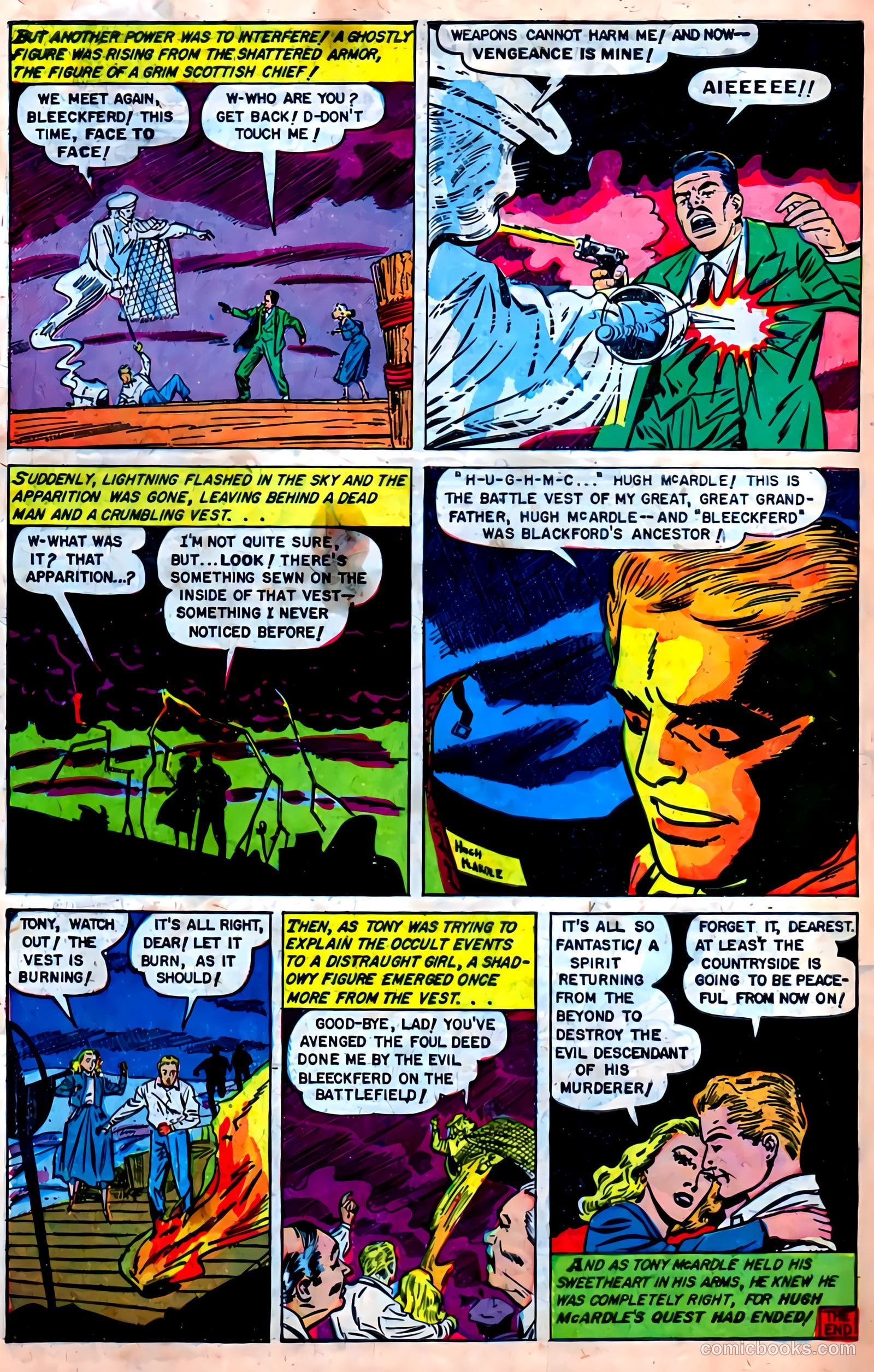Web of Mystery #8 (1952) — page 34 of 36
