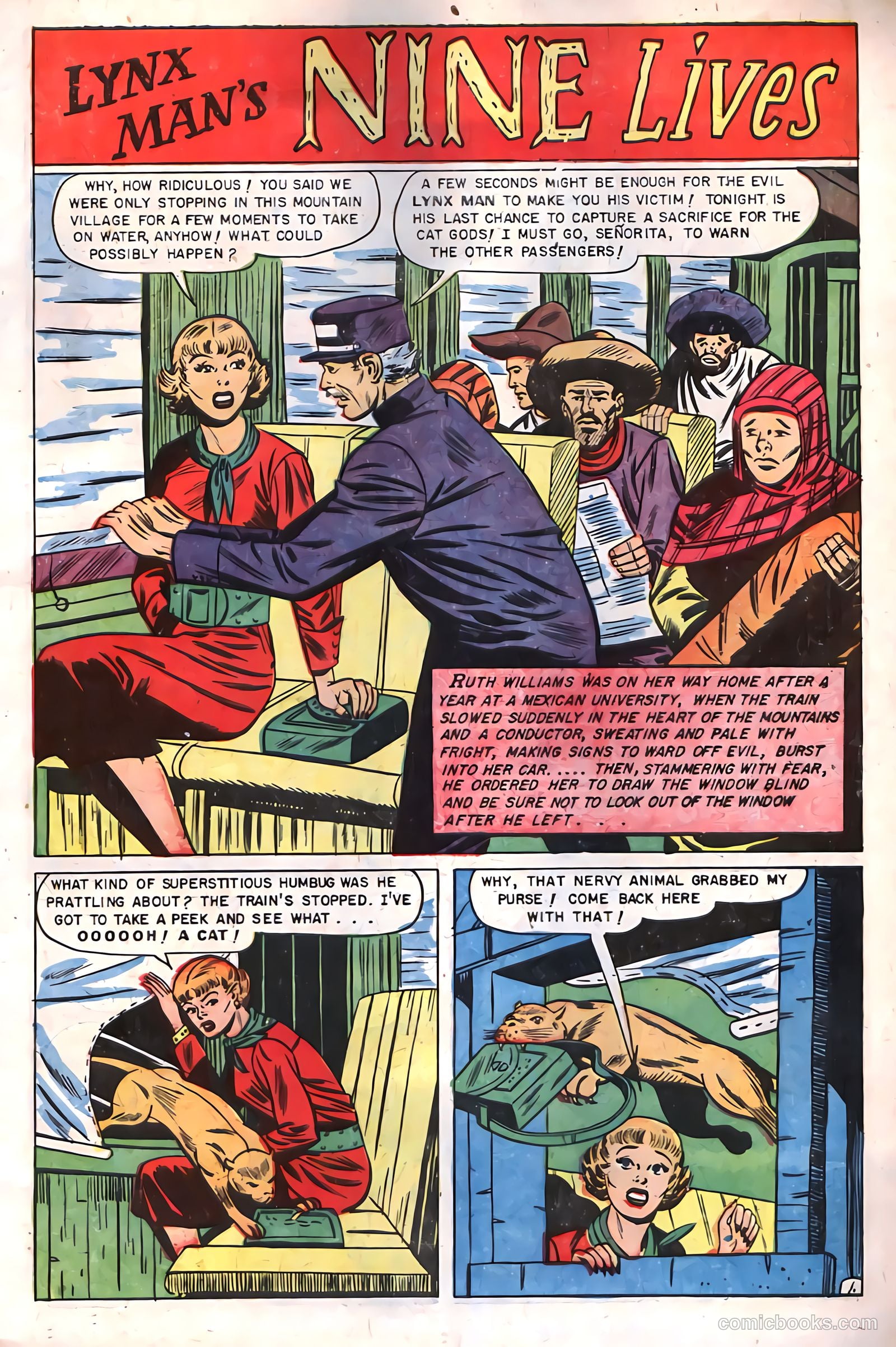 Web of Mystery #9 (1952) — page 3 of 36