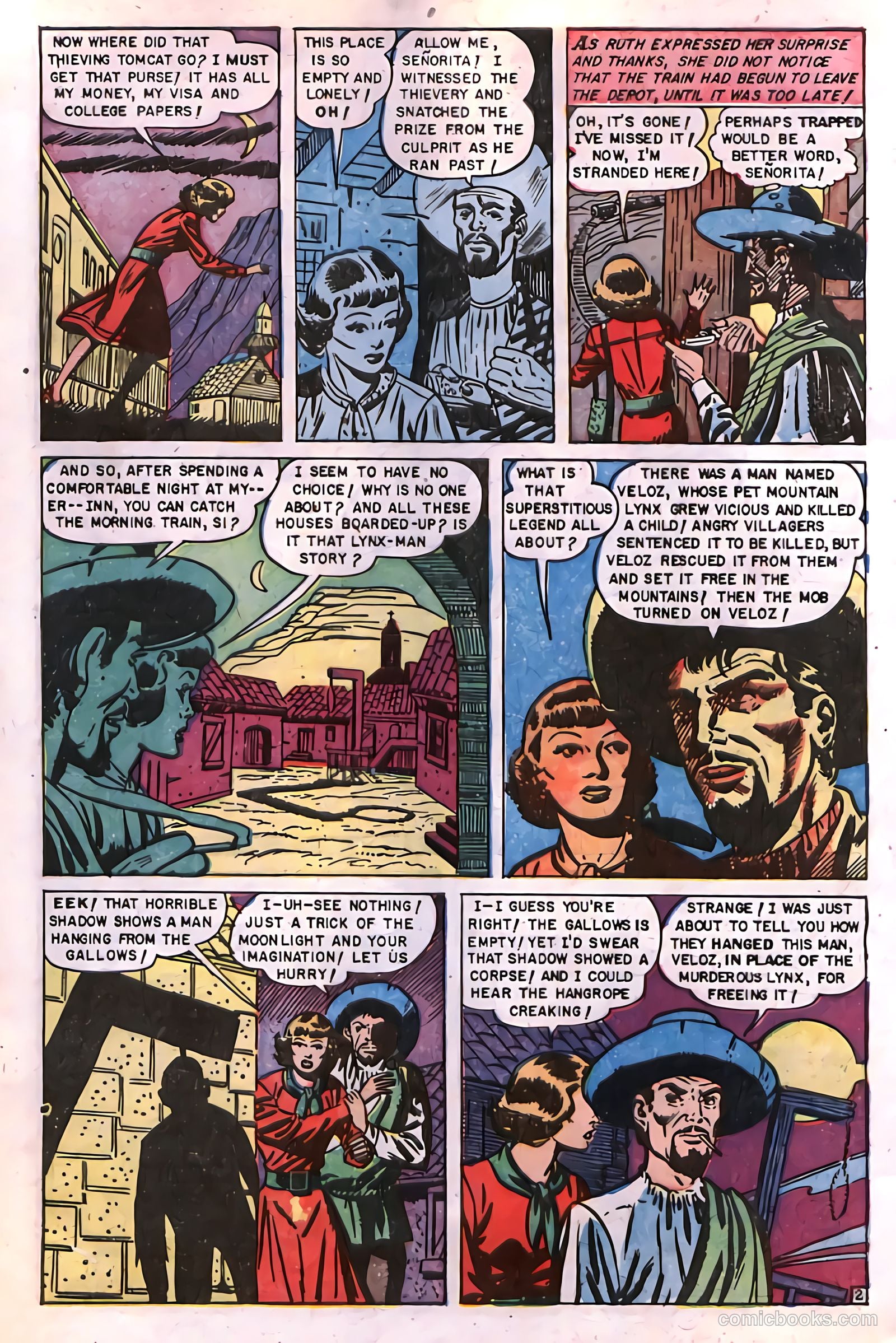 Web of Mystery #9 (1952) — page 4 of 36