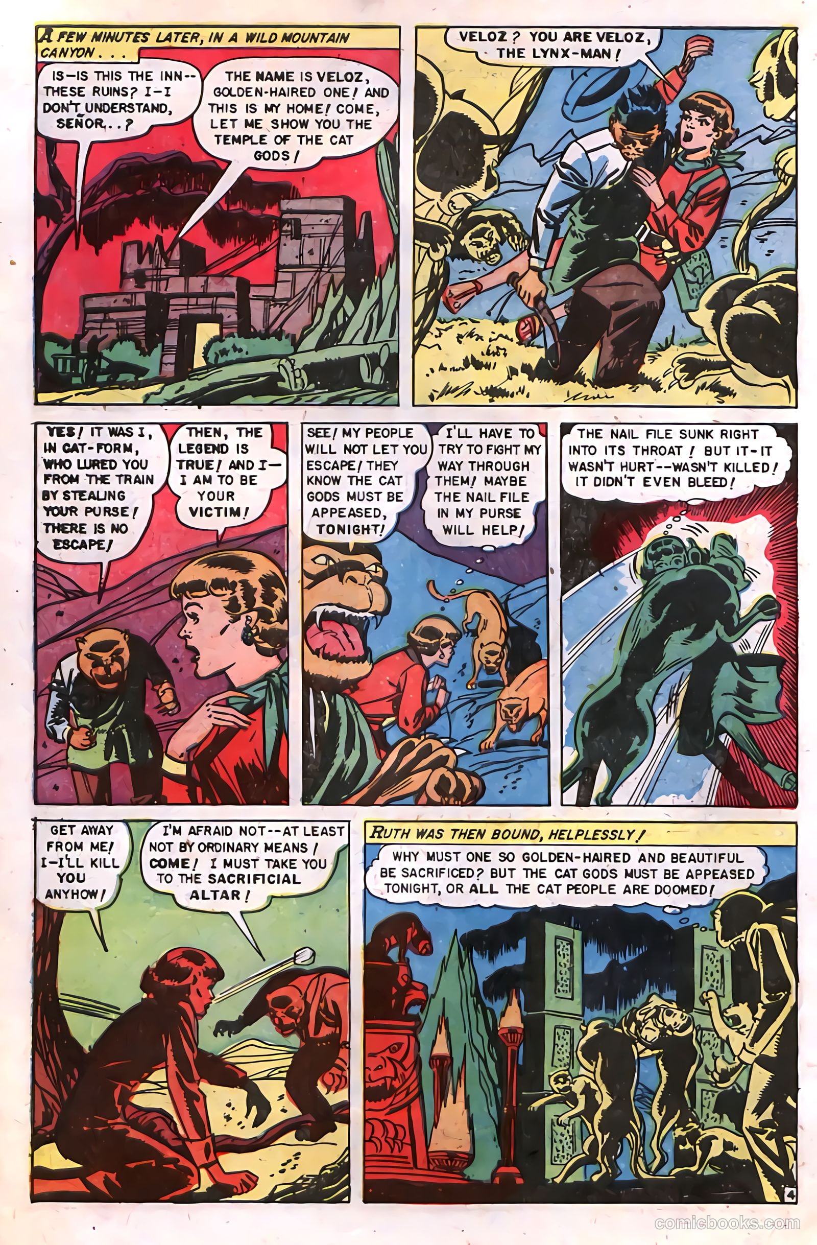 Web of Mystery #9 (1952) — page 6 of 36