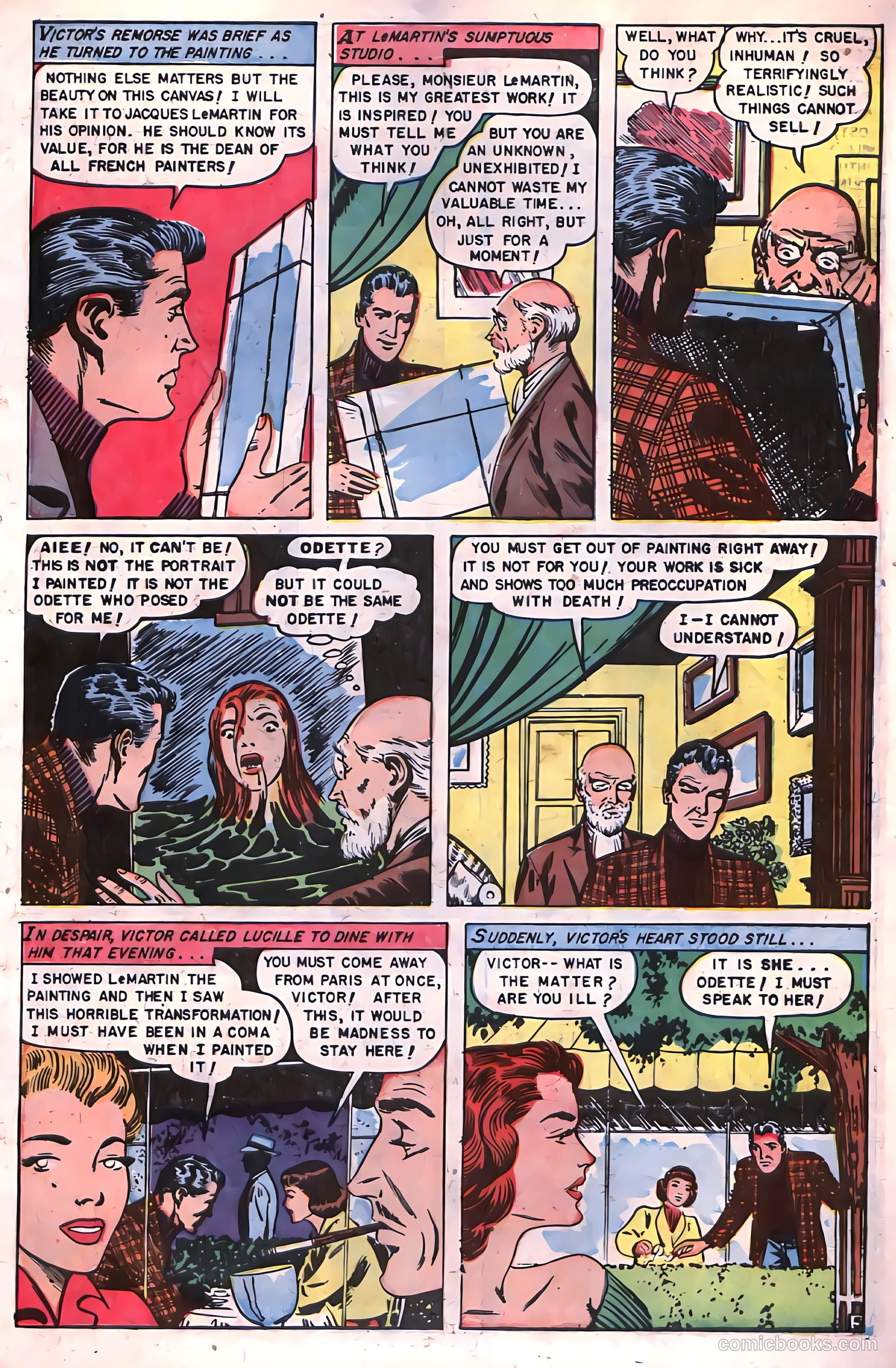 Web of Mystery #9 (1952) — page 15 of 36