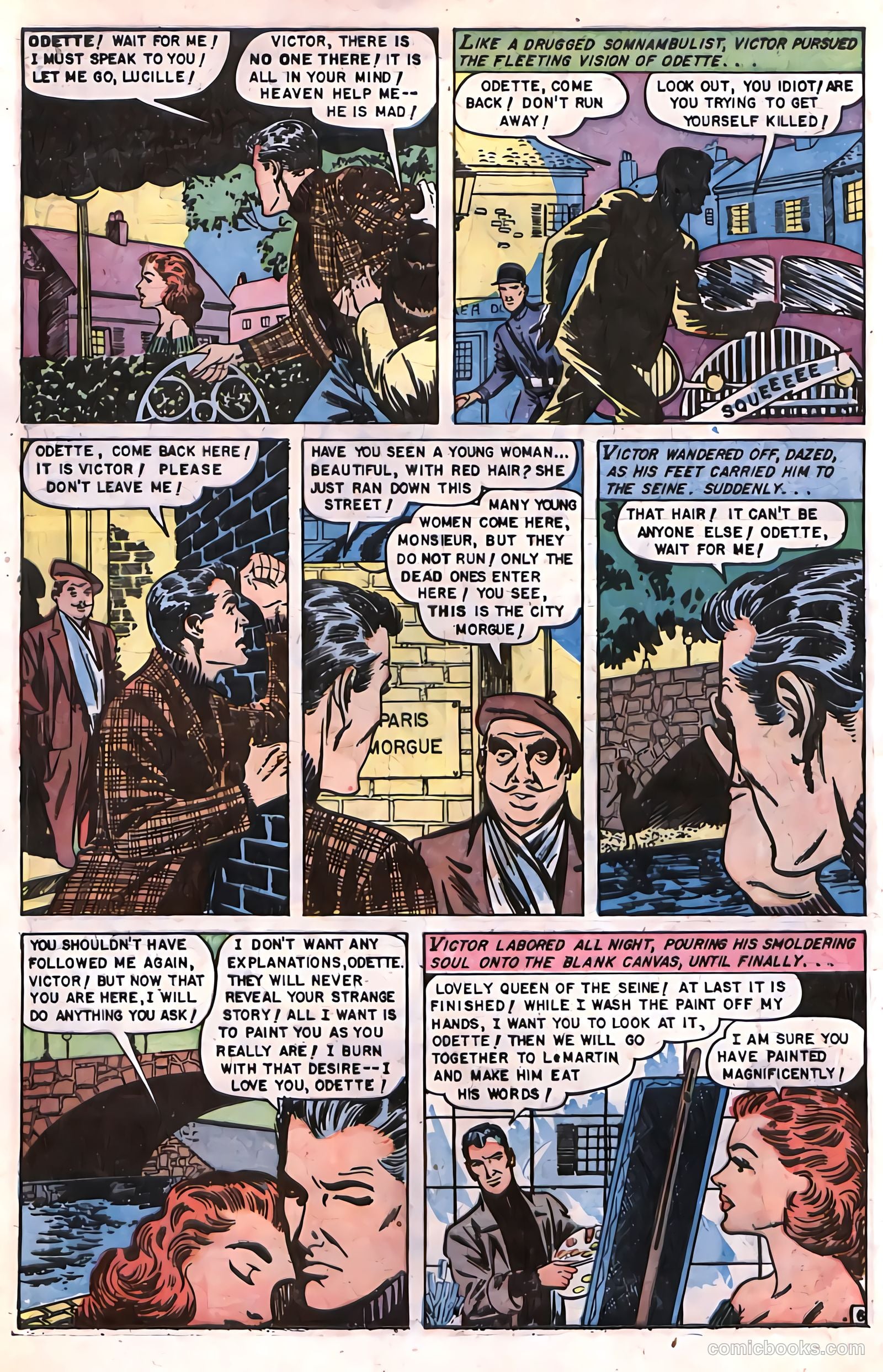 Web of Mystery #9 (1952) — page 16 of 36