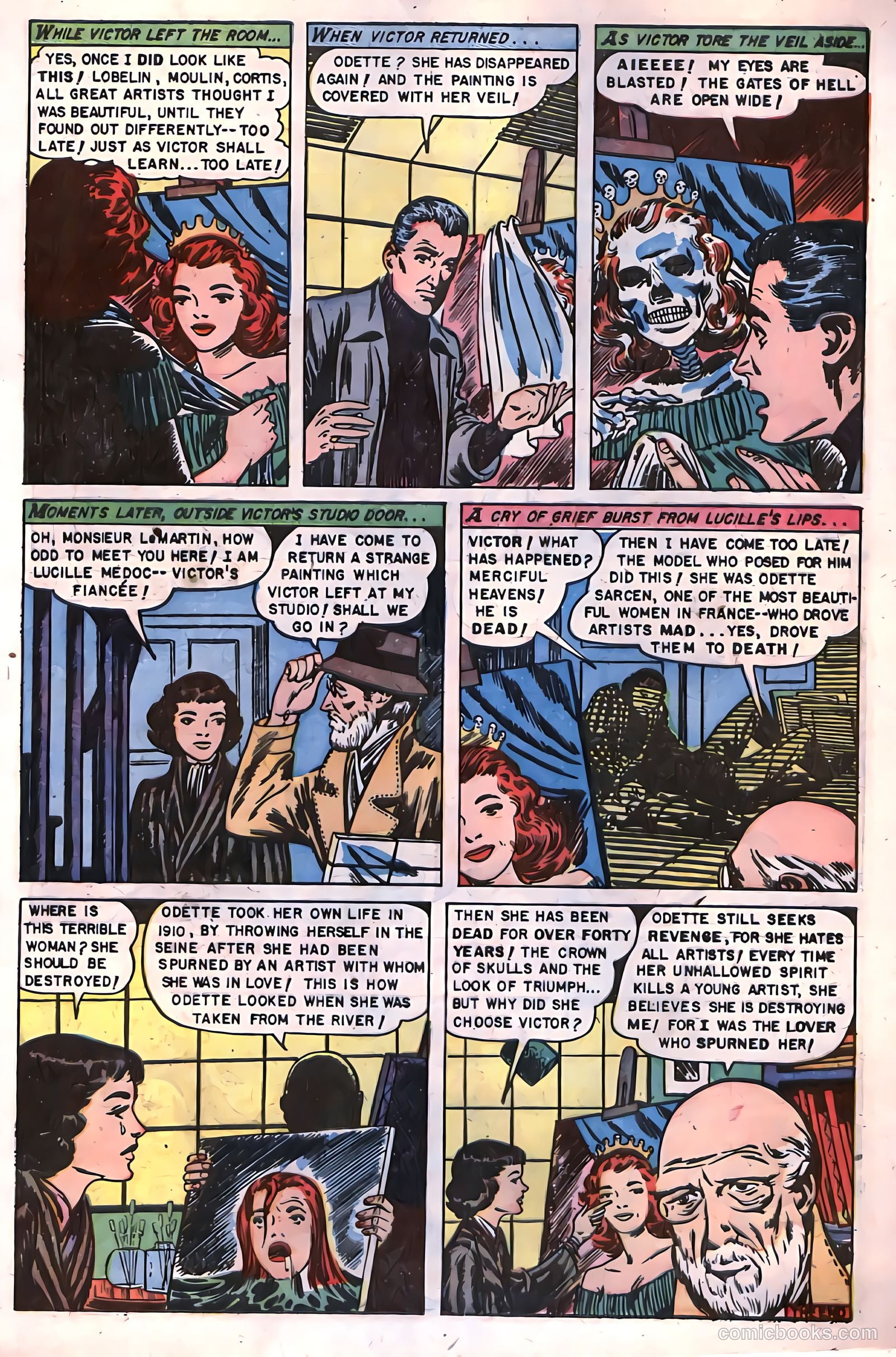 Web of Mystery #9 (1952) — page 17 of 36