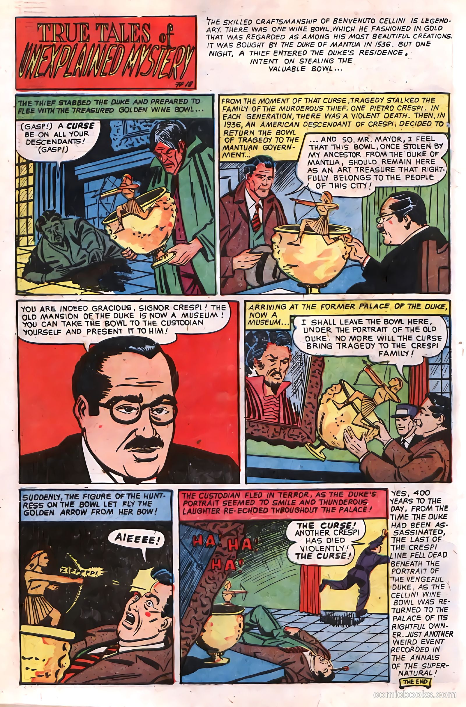 Web of Mystery #9 (1952) — page 18 of 36