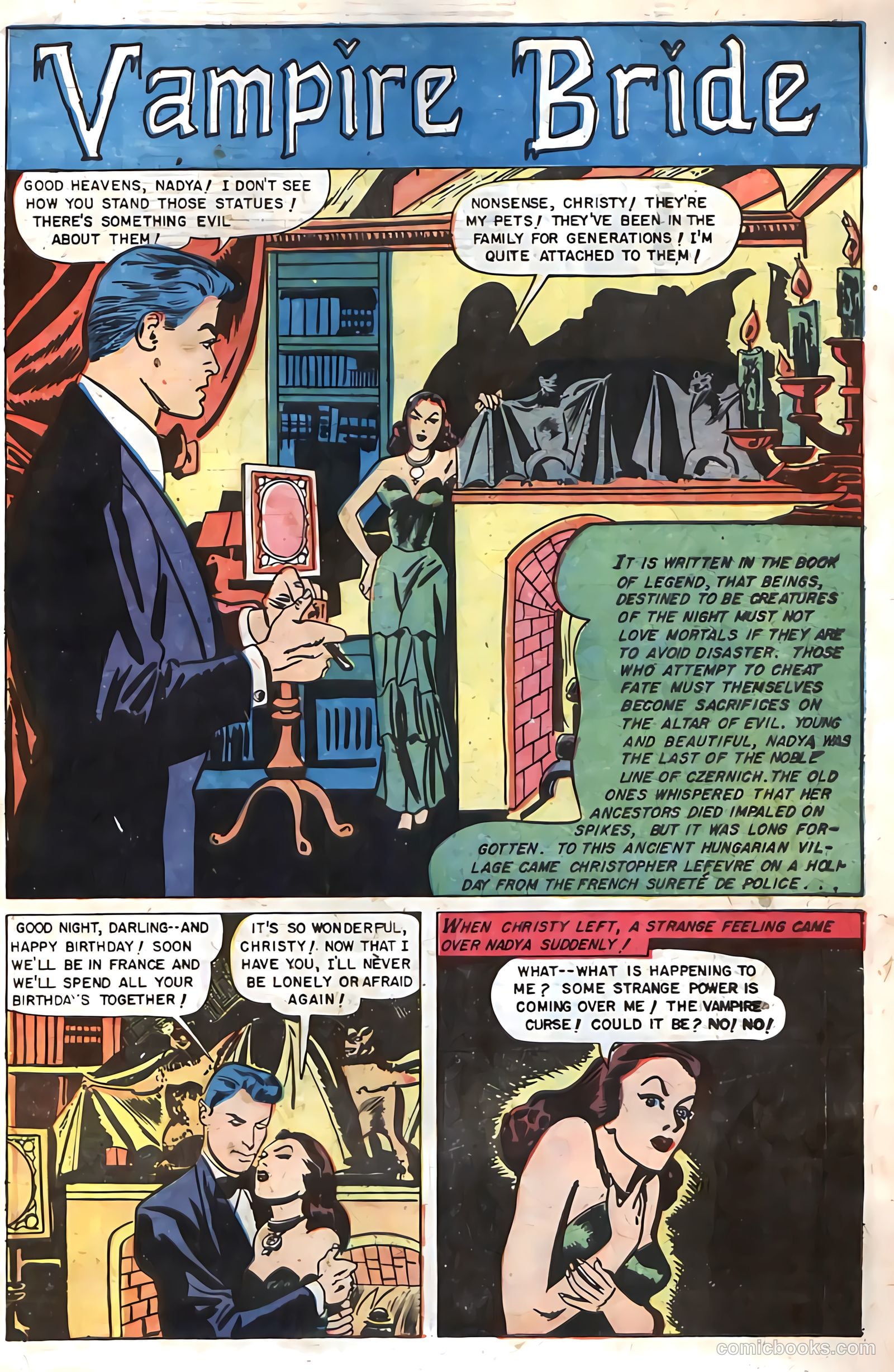 Web of Mystery #9 (1952) — page 19 of 36