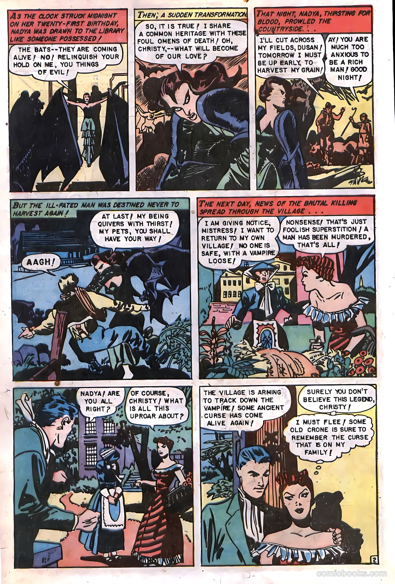 Web of Mystery #9 (1952) — page 20 of 36